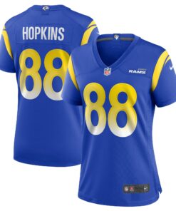 Women's Los Angeles Rams Brycen Hopkins Royal Game Jersey JS5057 nicesnker