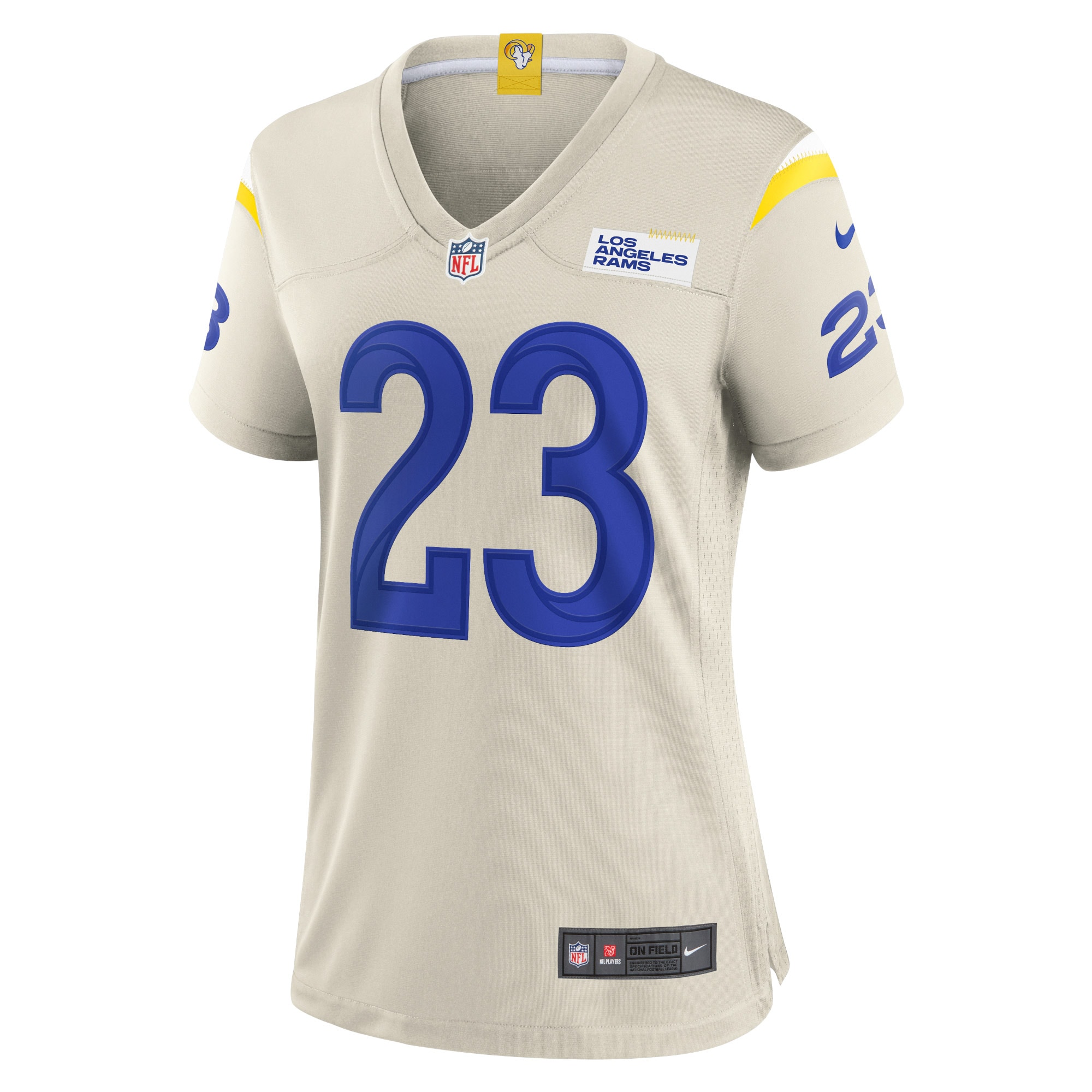 Women's Los Angeles Rams Cam Akers Bone Game Jersey JS1426 nicesnker - Image 2