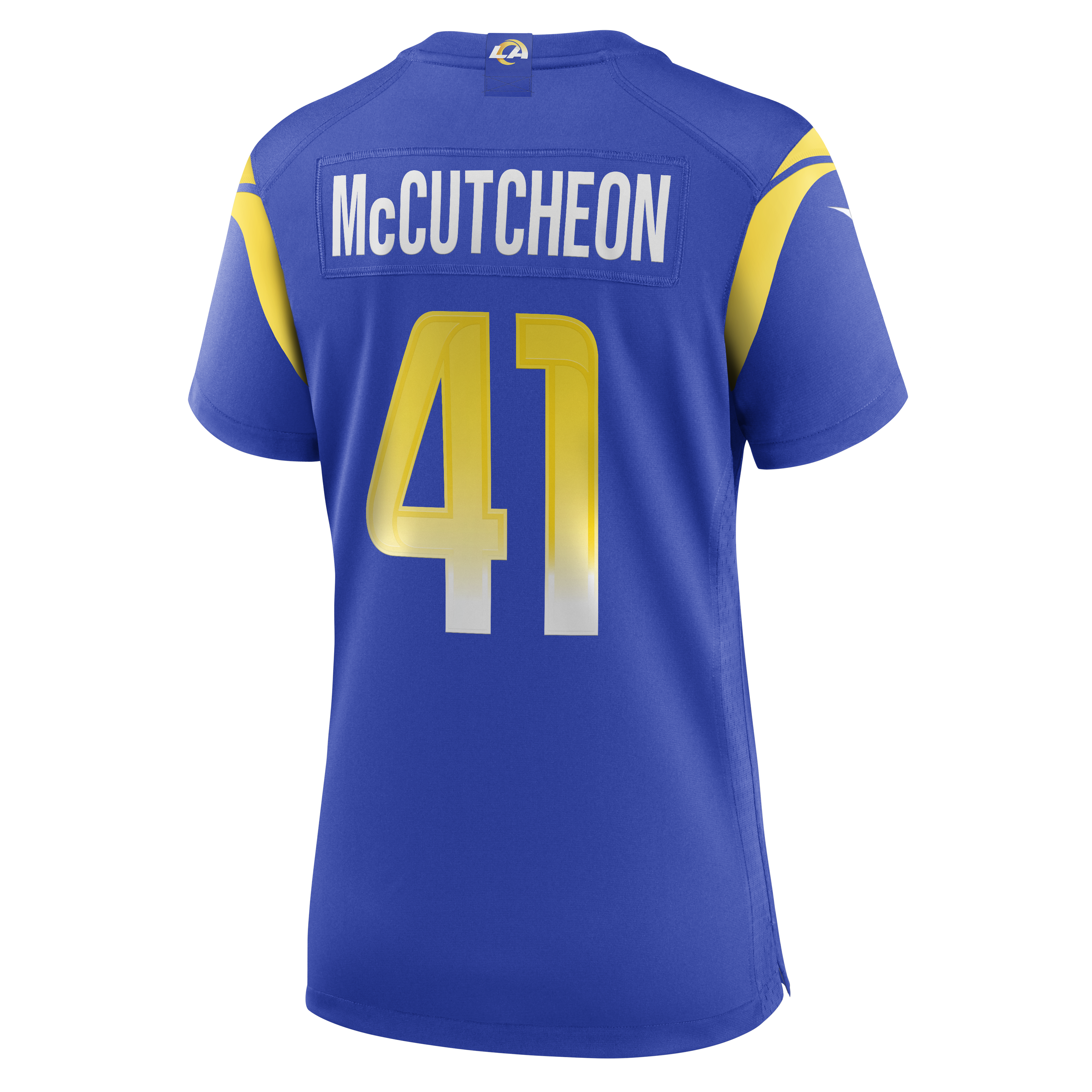 Women's Los Angeles Rams Cameron McCutcheon Royal Game Jersey JS9460 nicesnker - Image 3