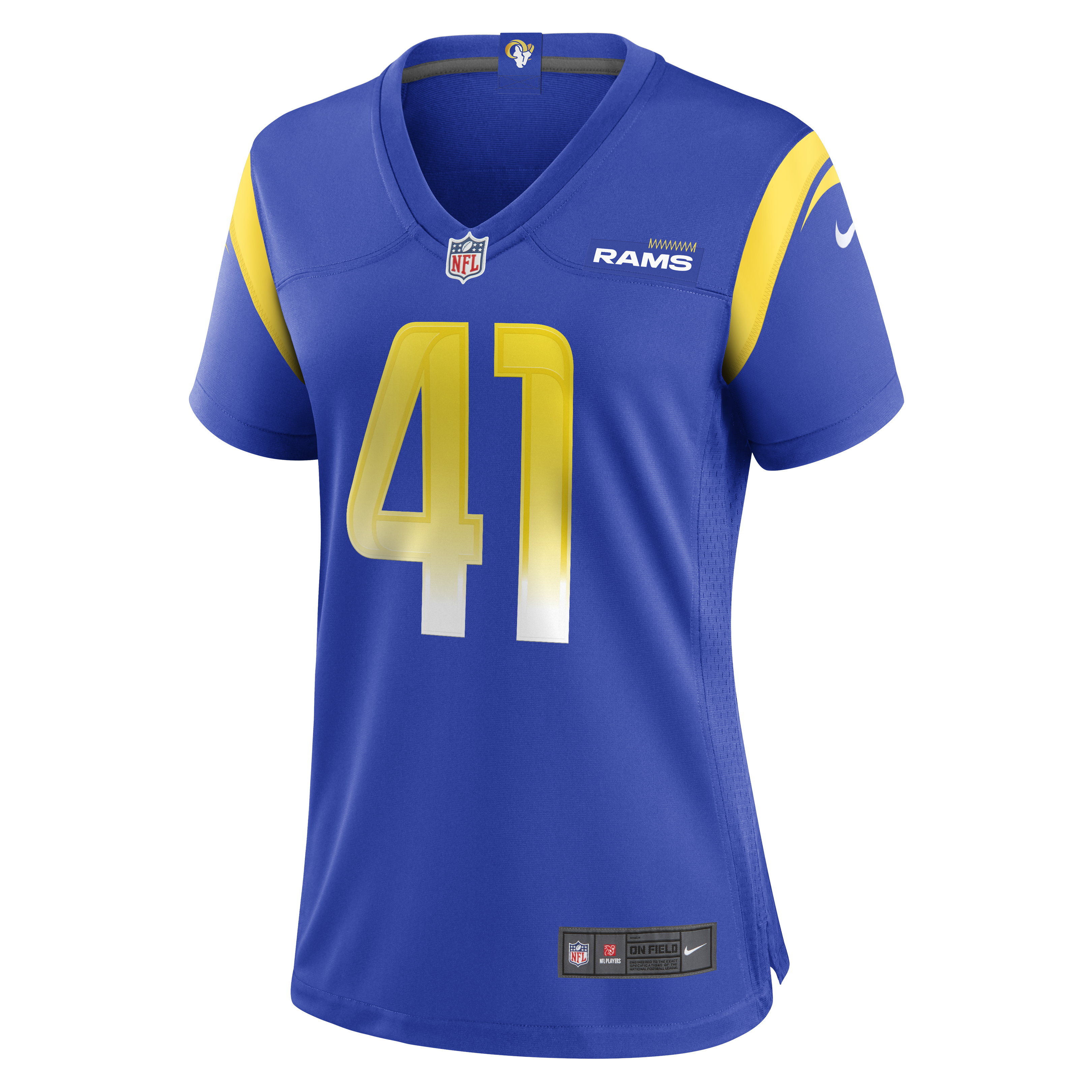 Women's Los Angeles Rams Cameron McCutcheon Royal Game Jersey JS9460 nicesnker - Image 2