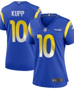 Women's Los Angeles Rams Cooper Kupp Royal Player Jersey JS5691 nicesnker