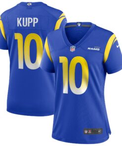 Women's Los Angeles Rams Cooper Kupp Royal Team Game Jersey JS1310 nicesnker