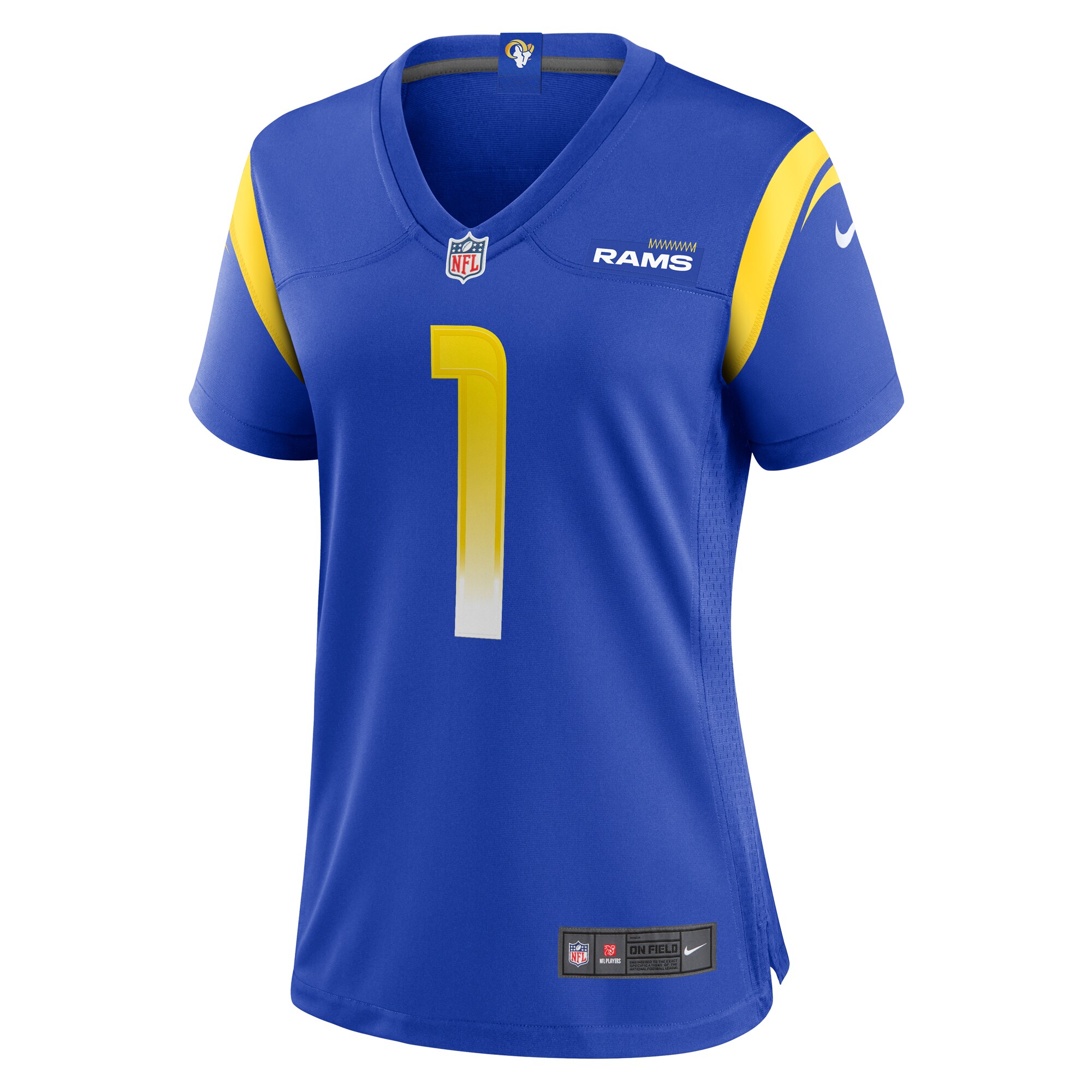 Women's Los Angeles Rams Derion Kendrick Royal Home Game Jersey JS3136 nicesnker - Image 2