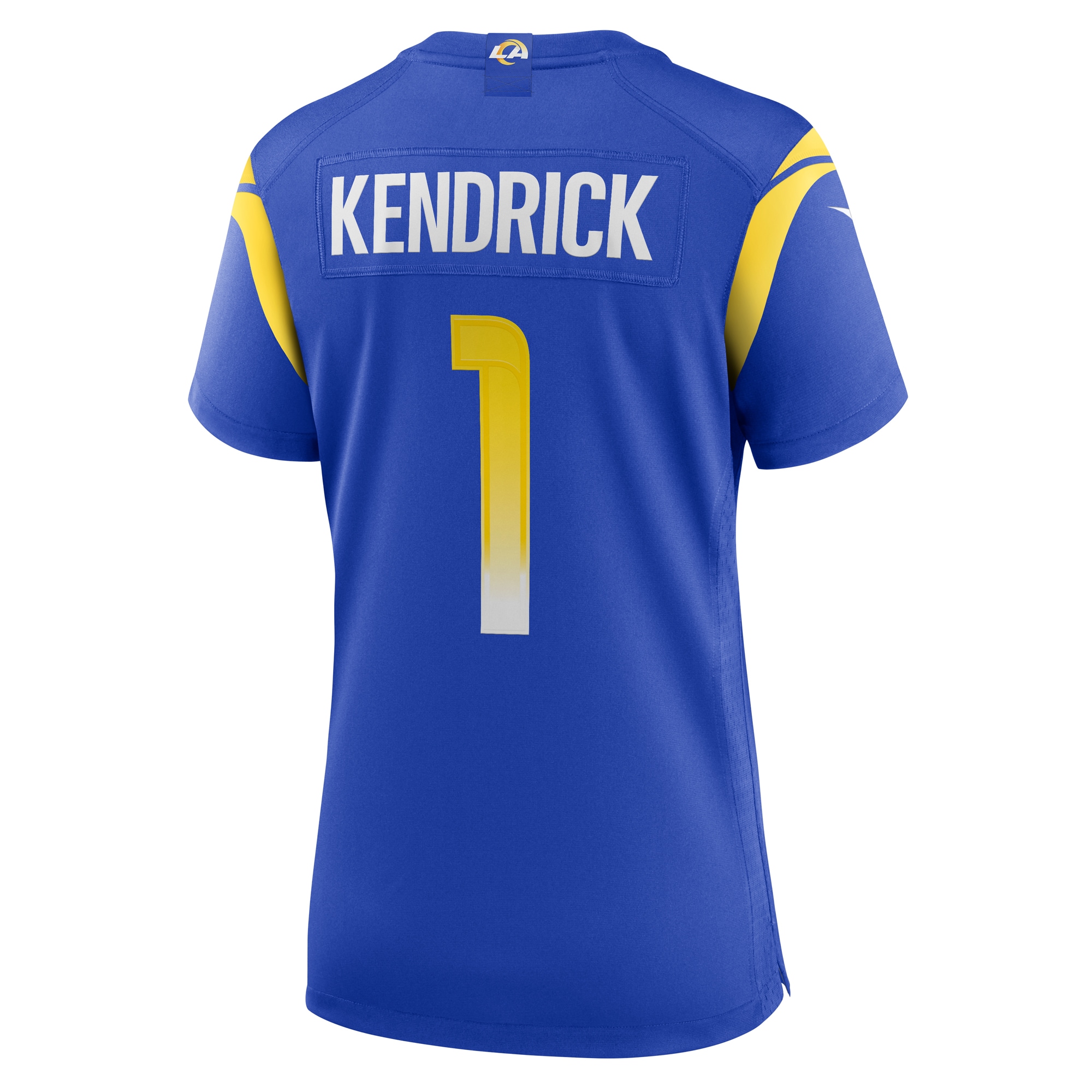 Women's Los Angeles Rams Derion Kendrick Royal Home Game Jersey JS3136 nicesnker - Image 3