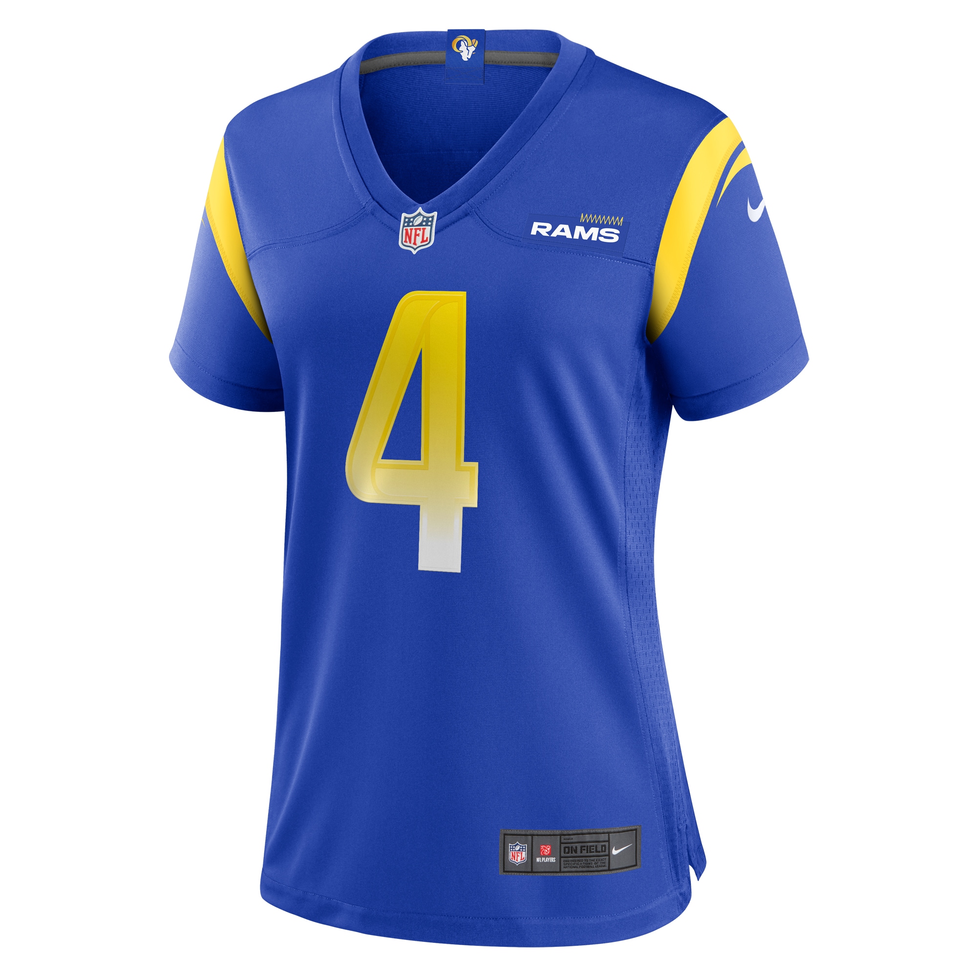 Women's Los Angeles Rams Dresser Winn Royal Team Game Jersey JS1764 nicesnker - Image 2