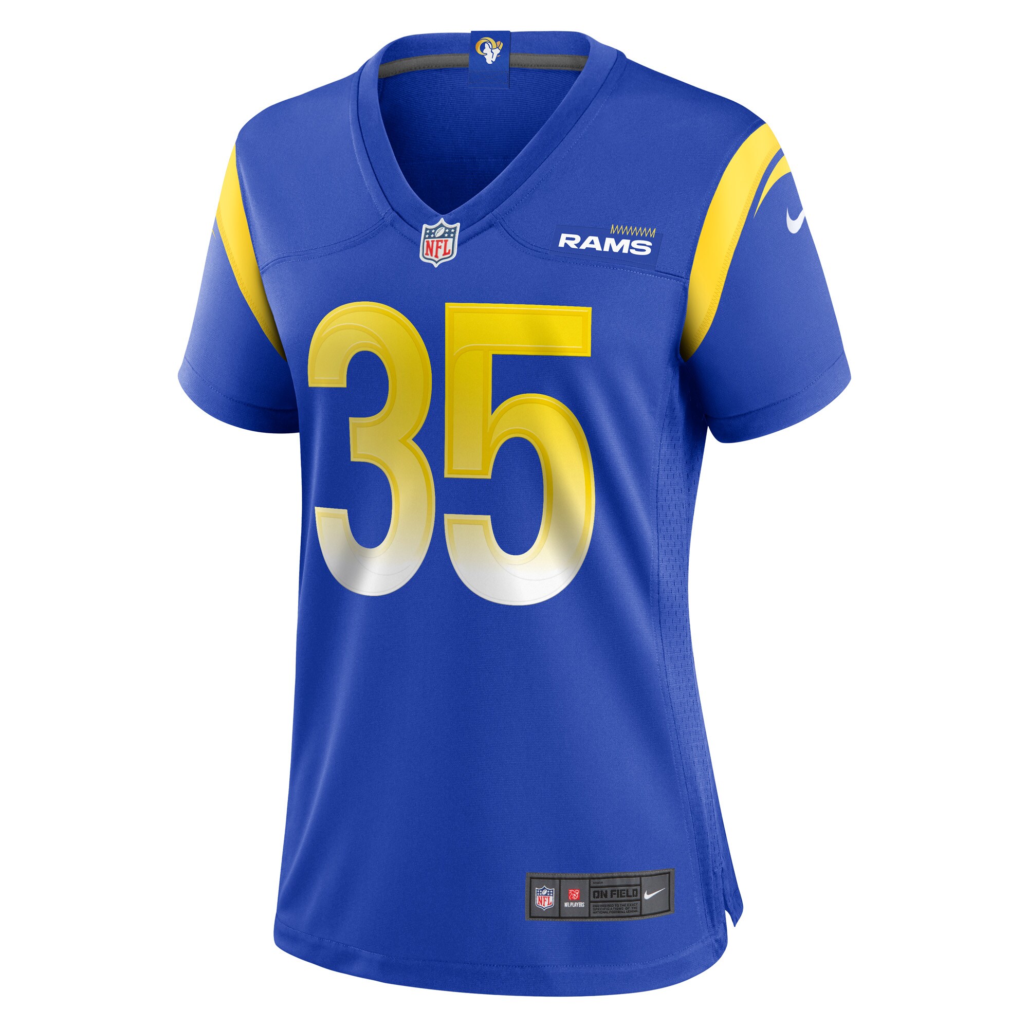Women's Los Angeles Rams Jake Hummel Royal Game Player Jersey JS4599 nicesnker - Image 2
