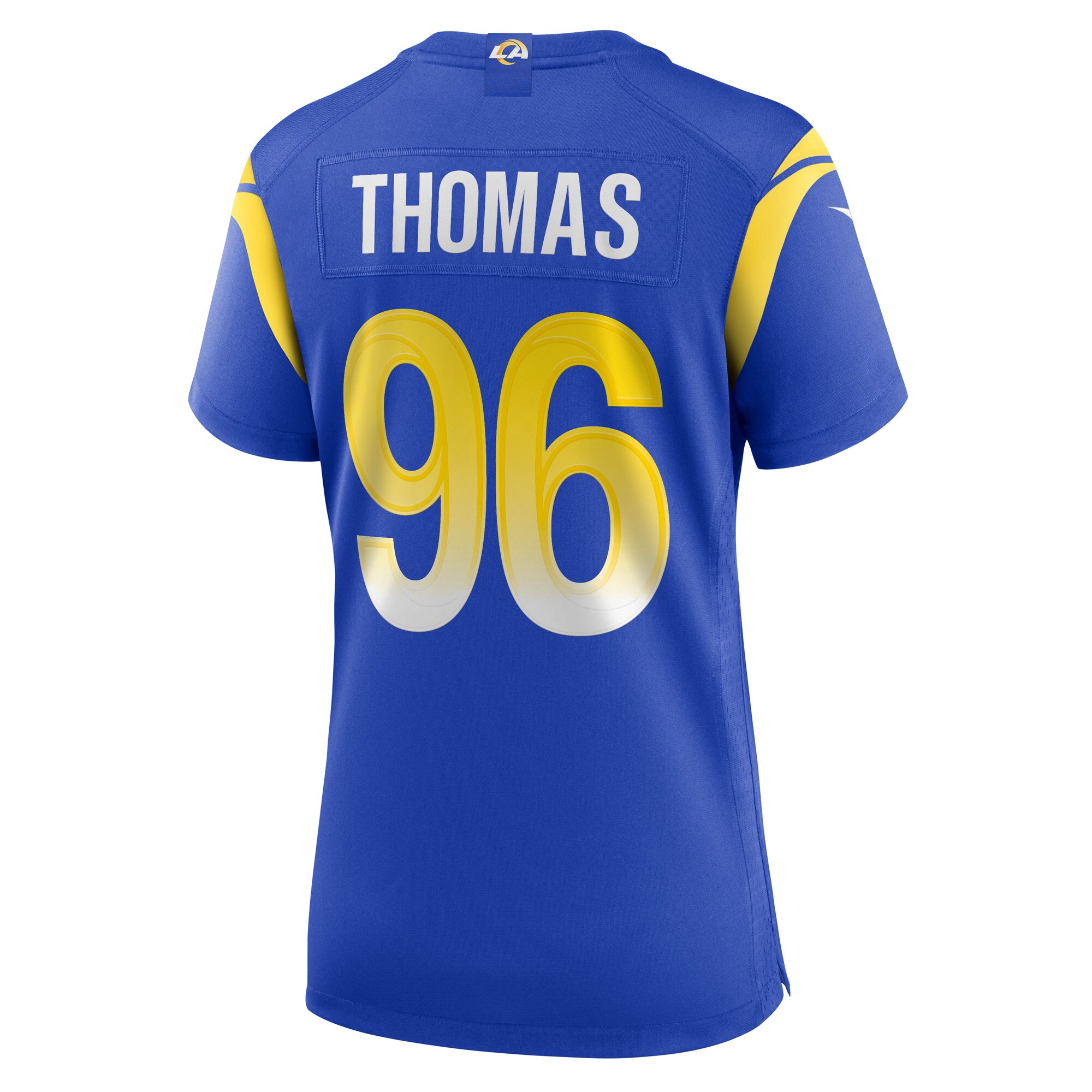 Women's Los Angeles Rams Keir Thomas Royal Game Player Jersey JS6059 nicesnker - Image 3