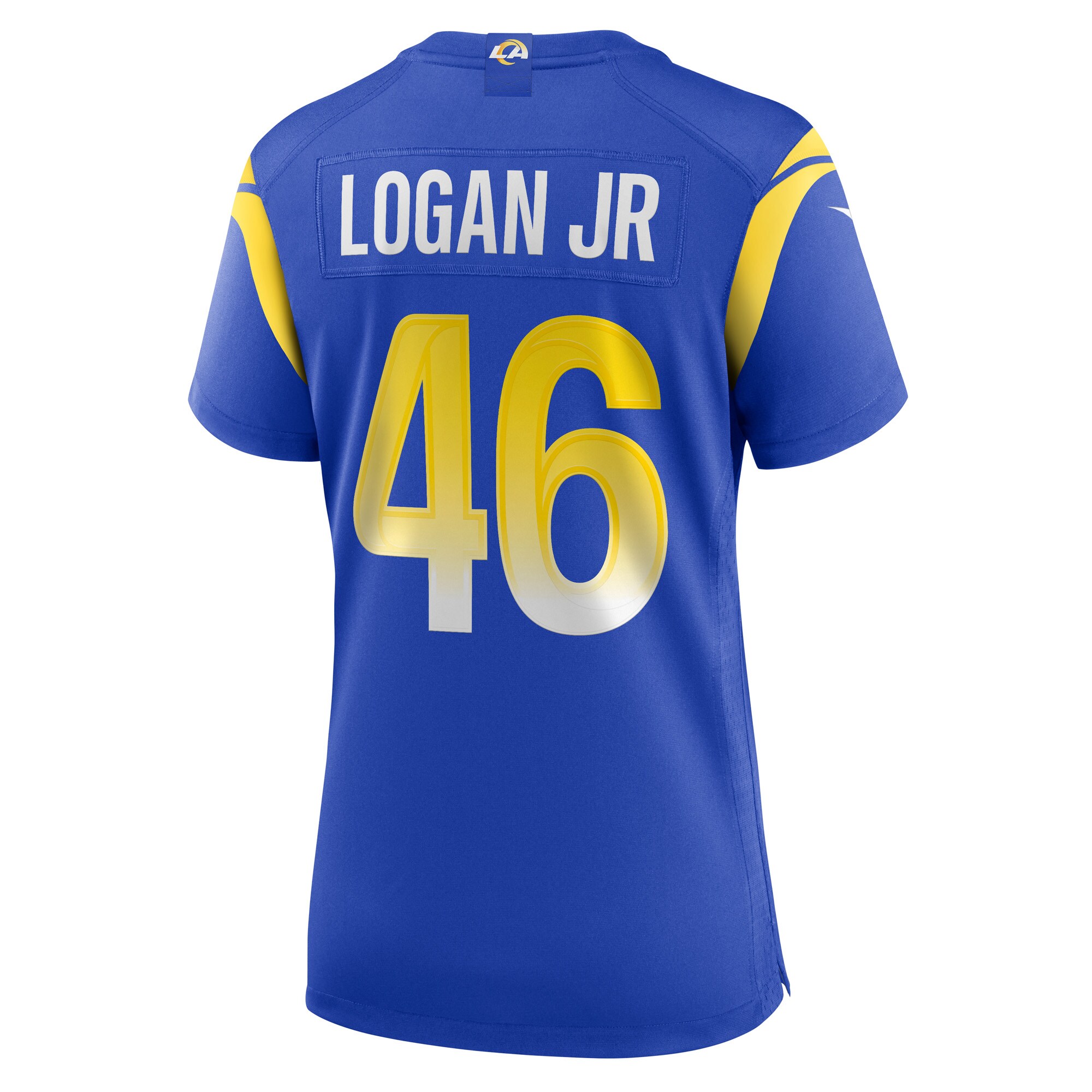 Women's Los Angeles Rams Kenny Logan Jr. Royal Game Jersey JS1749 nicesnker - Image 3