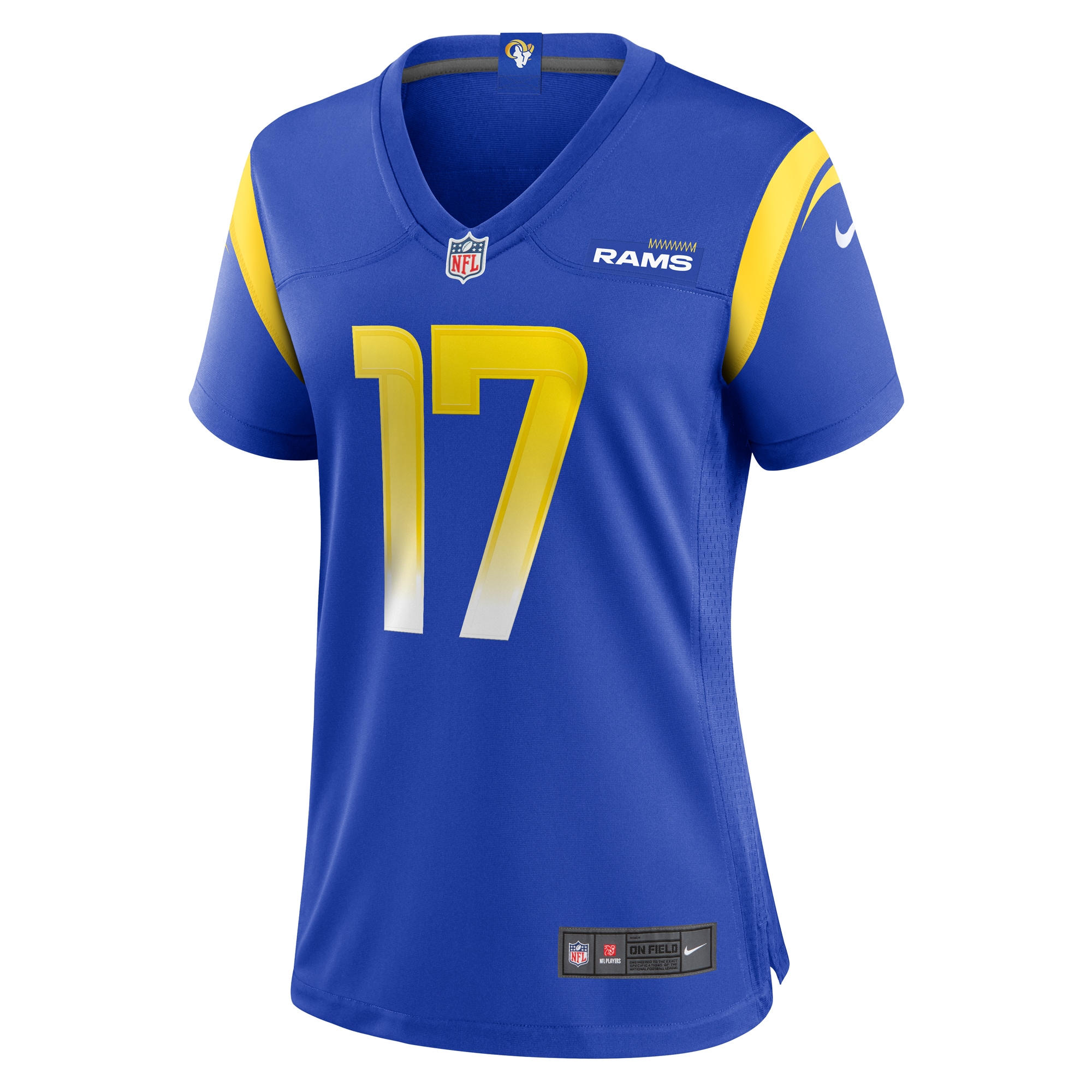 Women's Los Angeles Rams Puka Nacua Royal Home Game Jersey JS5973 nicesnker - Image 2