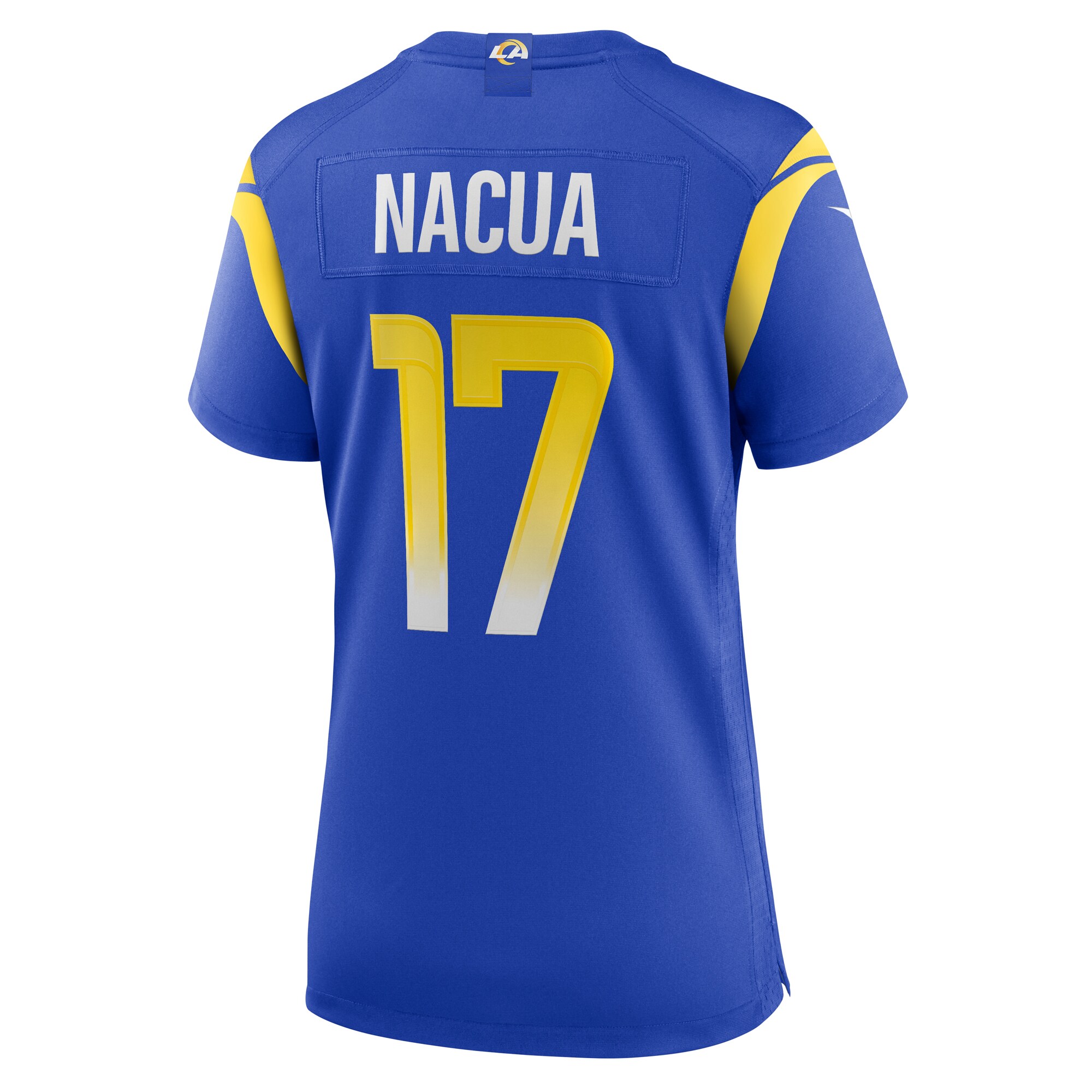 Women's Los Angeles Rams Puka Nacua Royal Home Game Jersey JS5973 nicesnker - Image 3