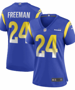 Women's Los Angeles Rams Royce Freeman Royal Game Jersey JS3189 nicesnker
