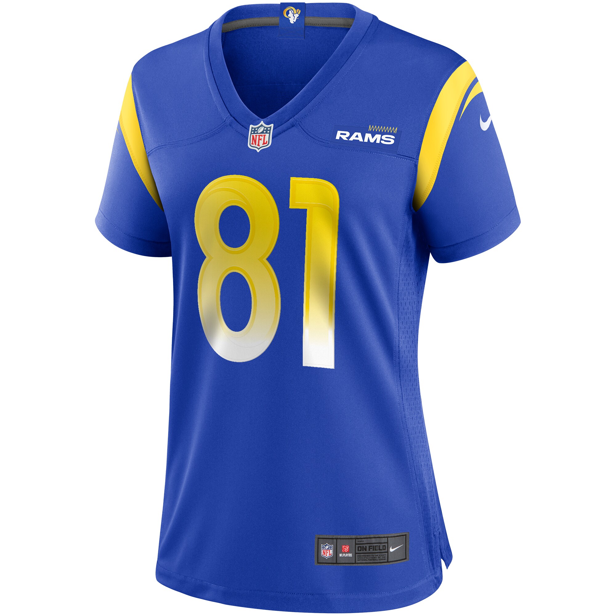 Women's Los Angeles Rams Torry Holt Royal Game Retired Player Jersey JS1429 nicesnker - Image 2