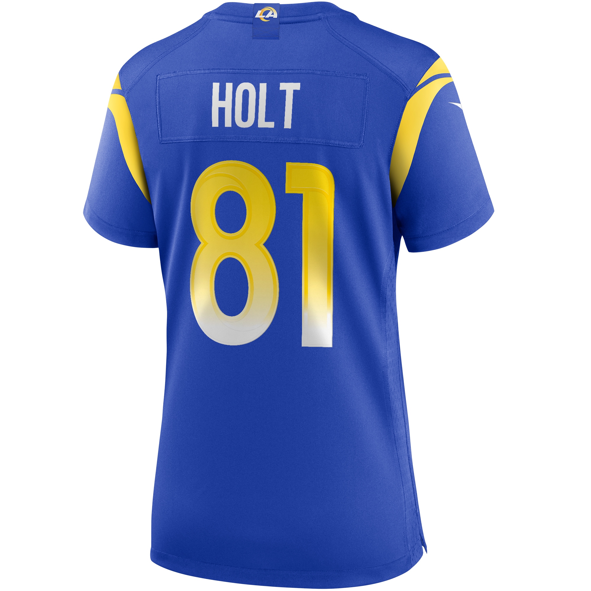 Women's Los Angeles Rams Torry Holt Royal Game Retired Player Jersey JS1429 nicesnker - Image 3