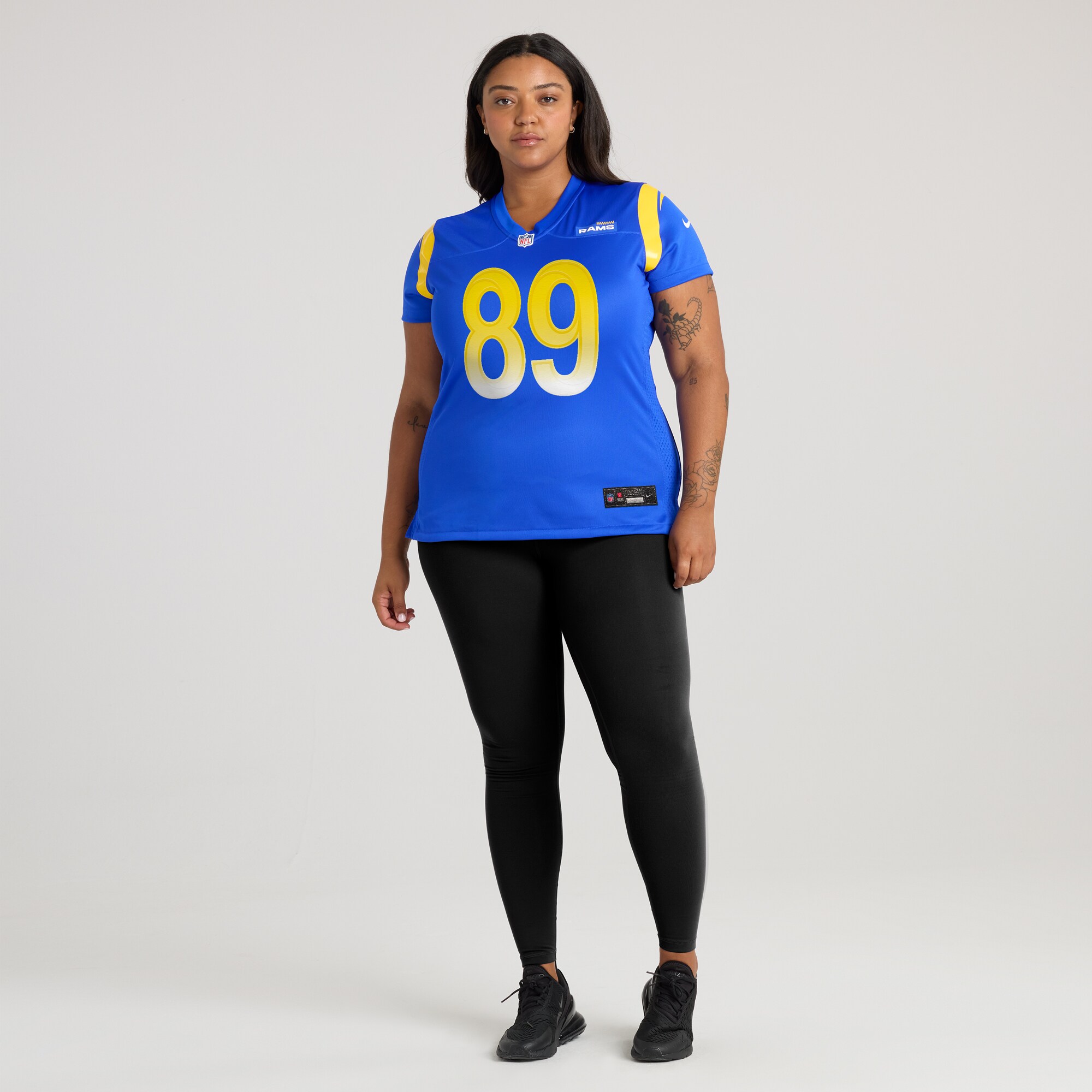 Women's Los Angeles Rams Tyler Higbee Royal Game Player Jersey JS6085 nicesnker - Image 5