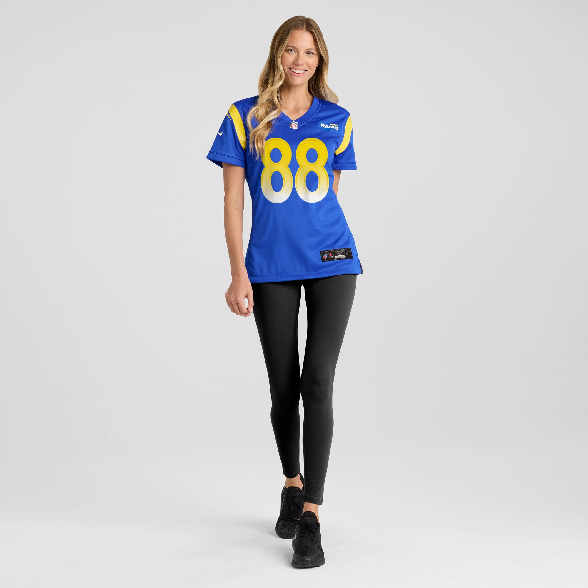 Women's Los Angeles Rams Whittington Royal Game Jersey JS6418 nicesnker - Image 4