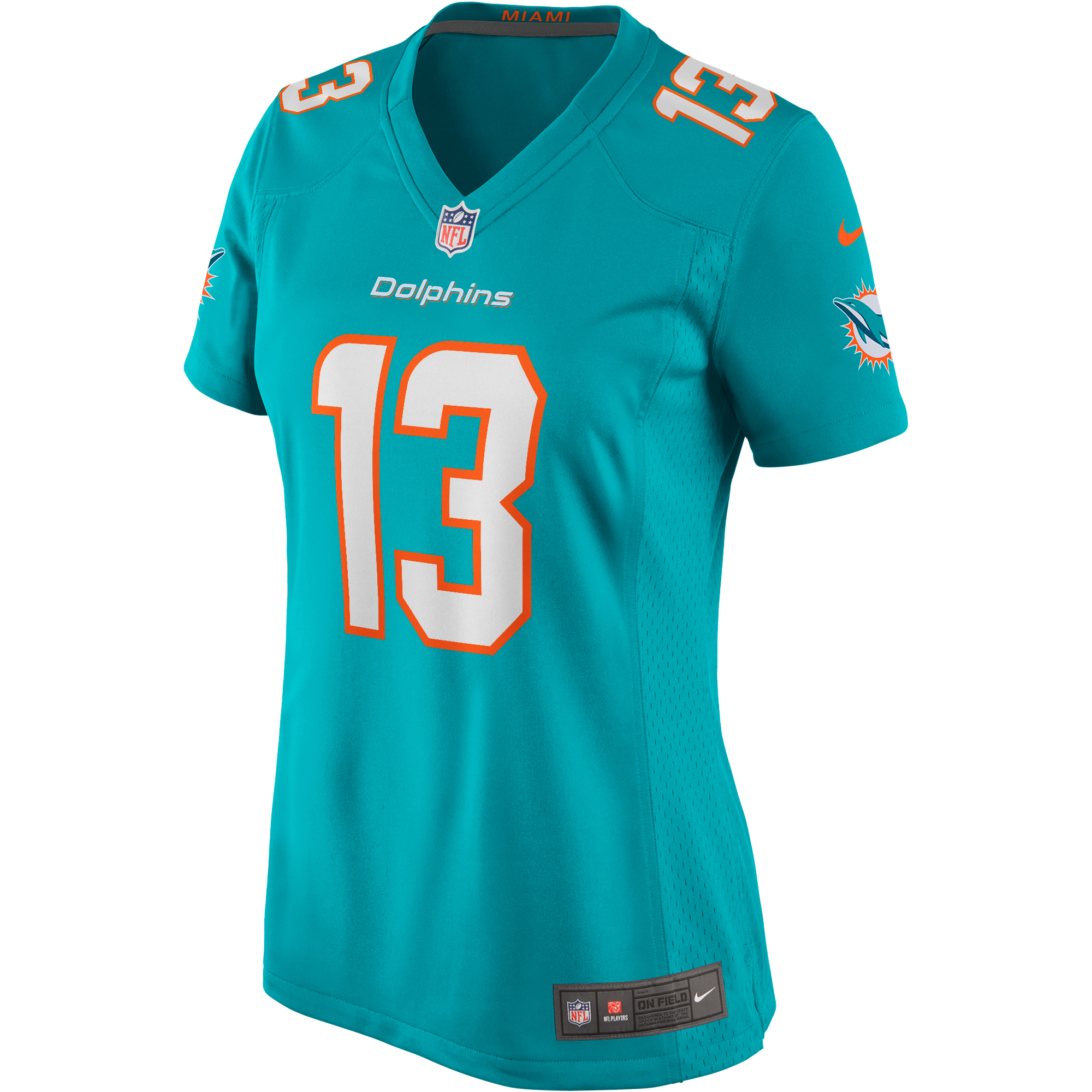 Women's Miami Dolphins Dan Marino Aqua Game Retired Player Jersey JS2412 nicesnker - Image 2