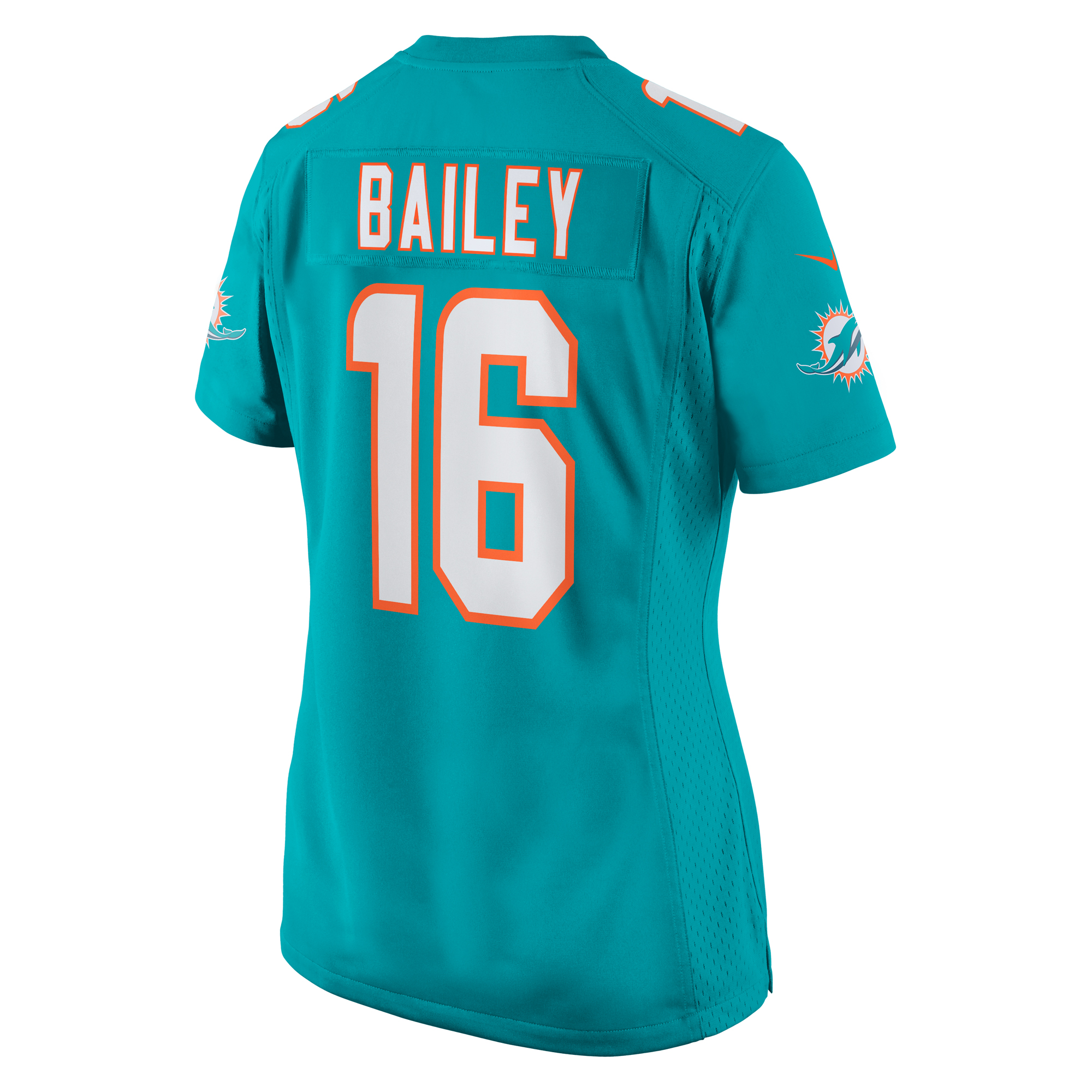 Women's Miami Dolphins Jake Bailey Aqua Game Player Jersey JS5831 nicesnker - Image 3