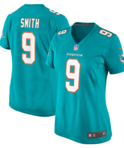 Women's Miami Dolphins Jonnu Smith Aqua Game Jersey JS9233 nicesnker