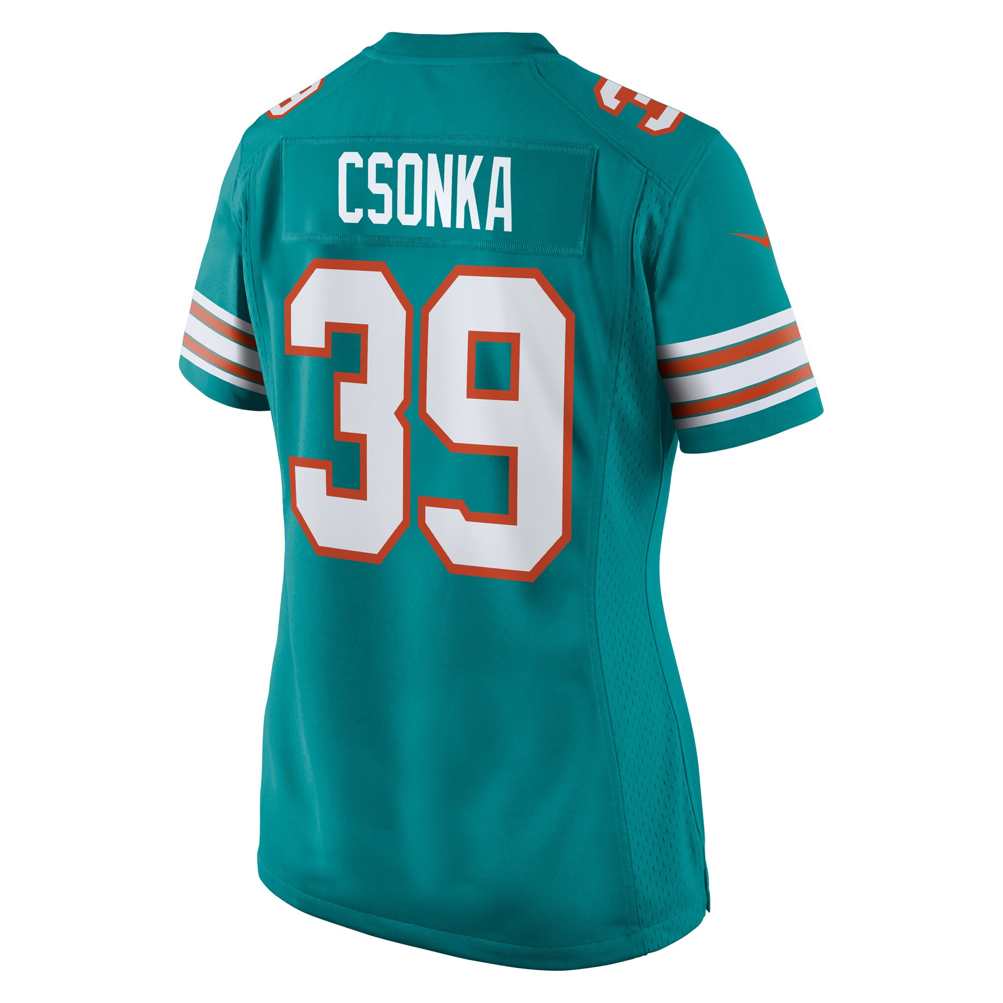 Women's Miami Dolphins Larry Csonka Aqua Retired Player Jersey JS1517 nicesnker - Image 3