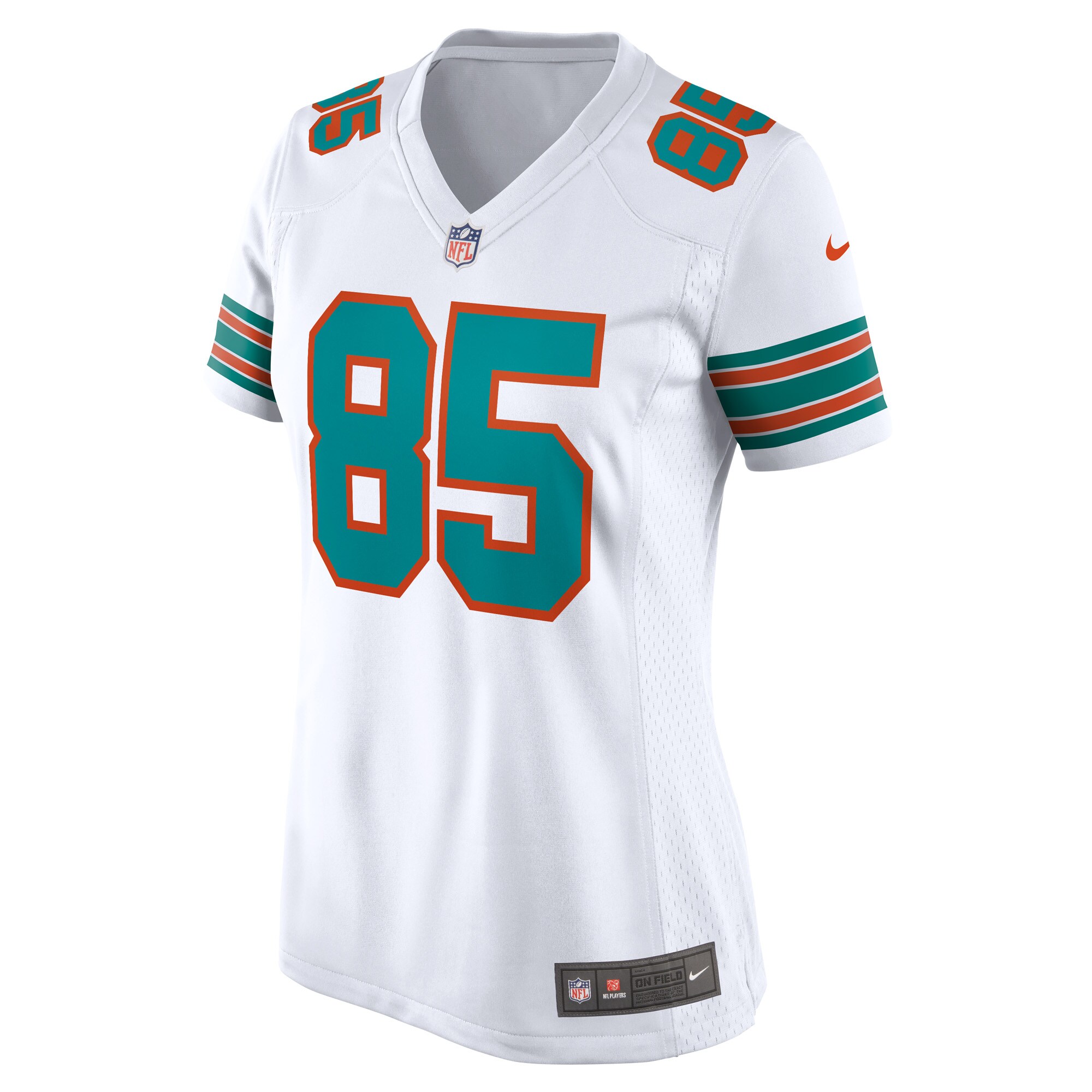Women's Miami Dolphins Mark Duper White Retired Player Jersey JS7327 nicesnker - Image 2