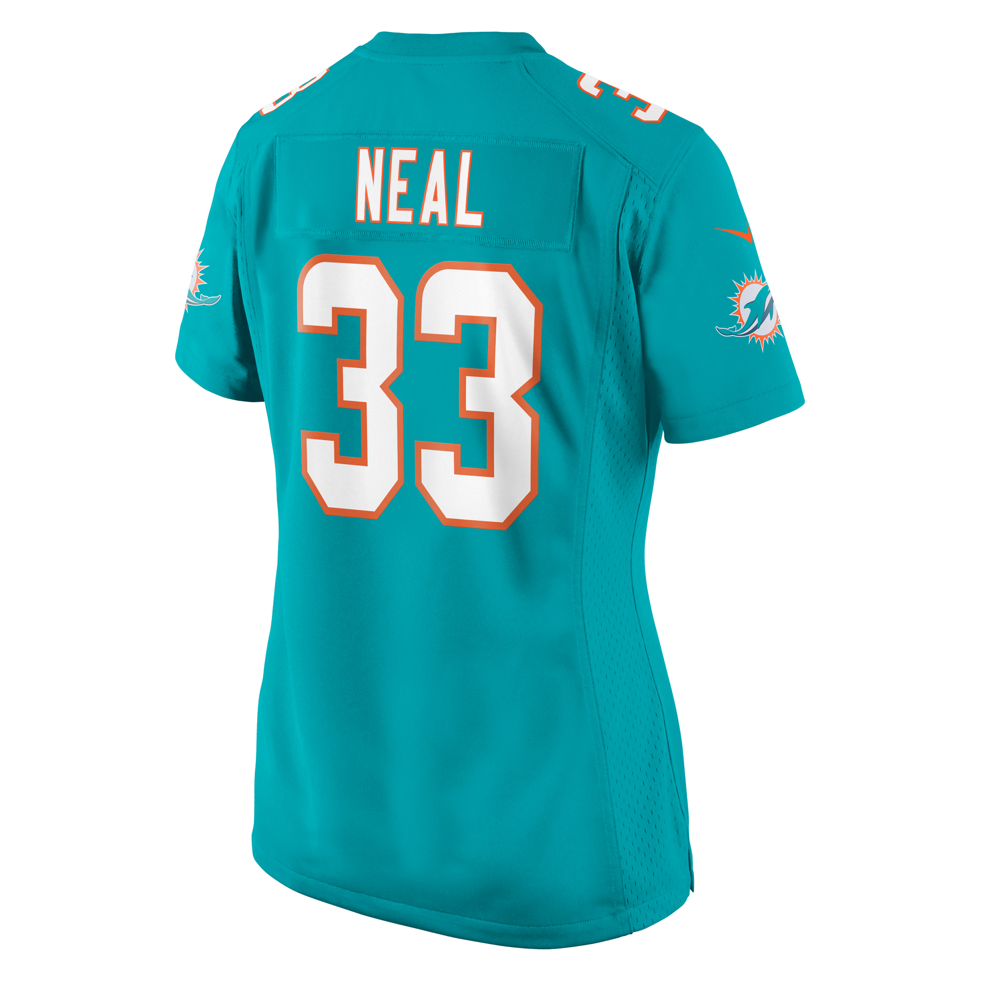 Women's Miami Dolphins Siran Neal Aqua Game Jersey JS5683 nicesnker - Image 3