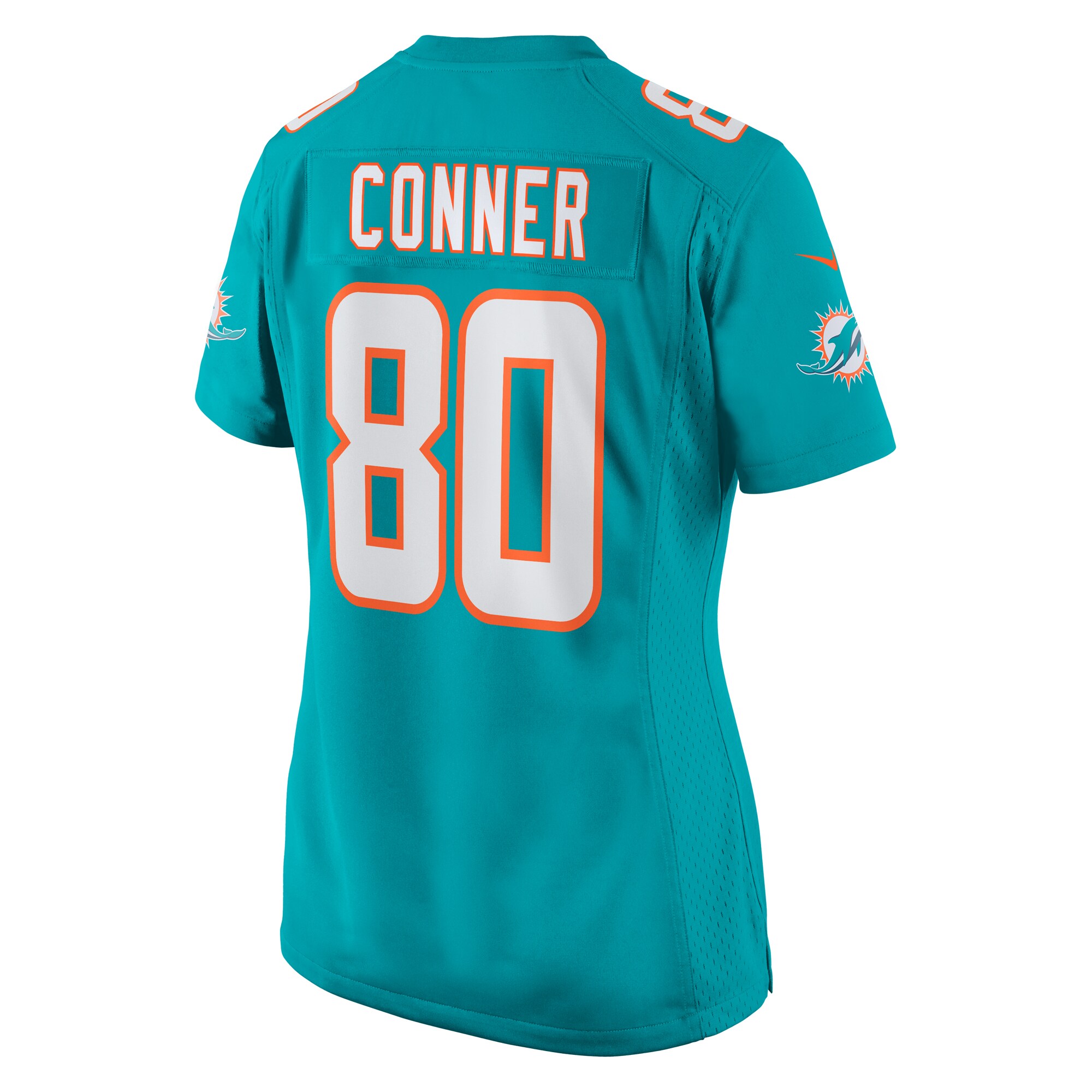 Women's Miami Dolphins Tanner Conner Aqua Home Game Player Jersey JS2616 nicesnker - Image 3