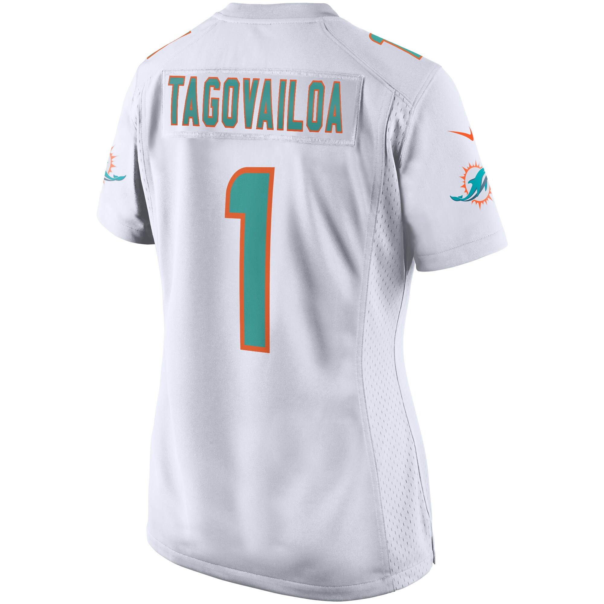 Women's Miami Dolphins Tua Tagovailoa White Game Jersey JS4735 nicesnker - Image 3