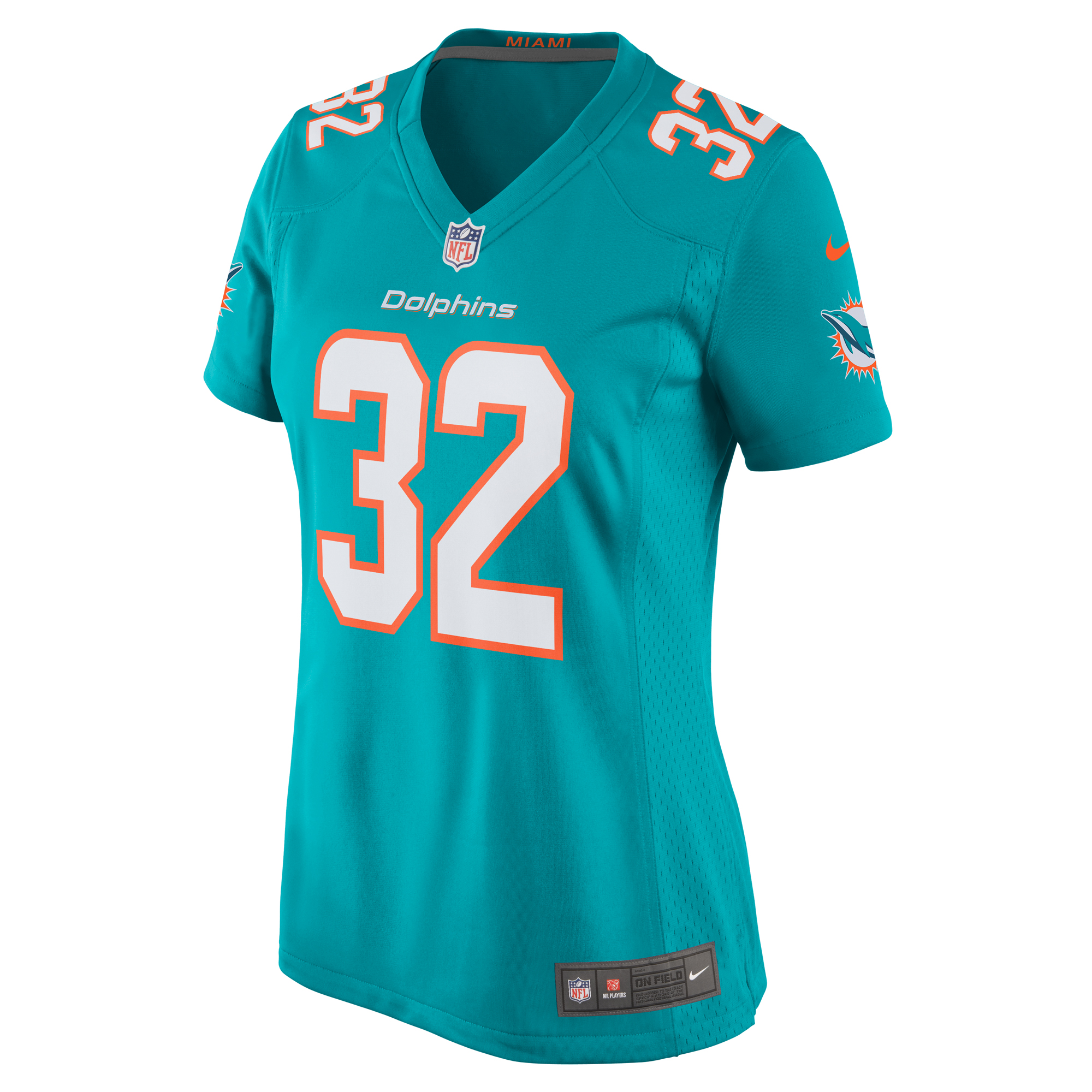 Women's Miami Dolphins Verone McKinley III Aqua Game Player Jersey JS1849 nicesnker - Image 2