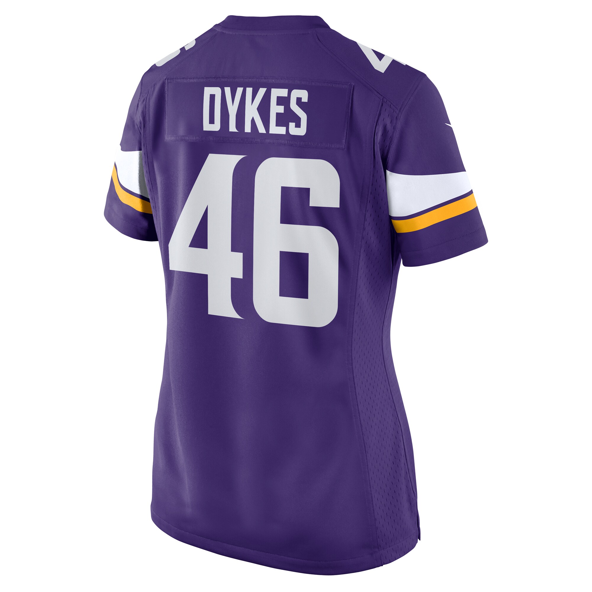 Women's Minnesota Vikings Aaron Dykes Purple Team Game Jersey JS3315 nicesnker - Image 3