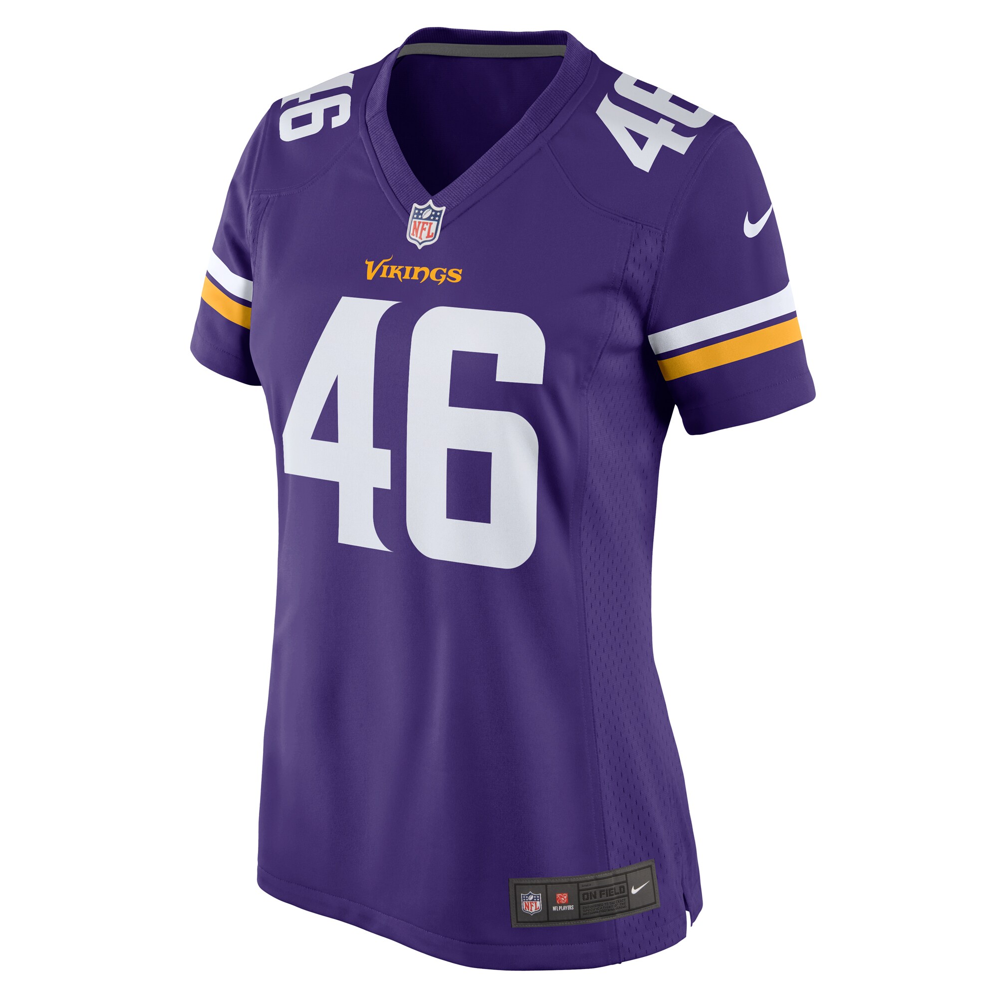 Women's Minnesota Vikings Aaron Dykes Purple Team Game Jersey JS3315 nicesnker - Image 2