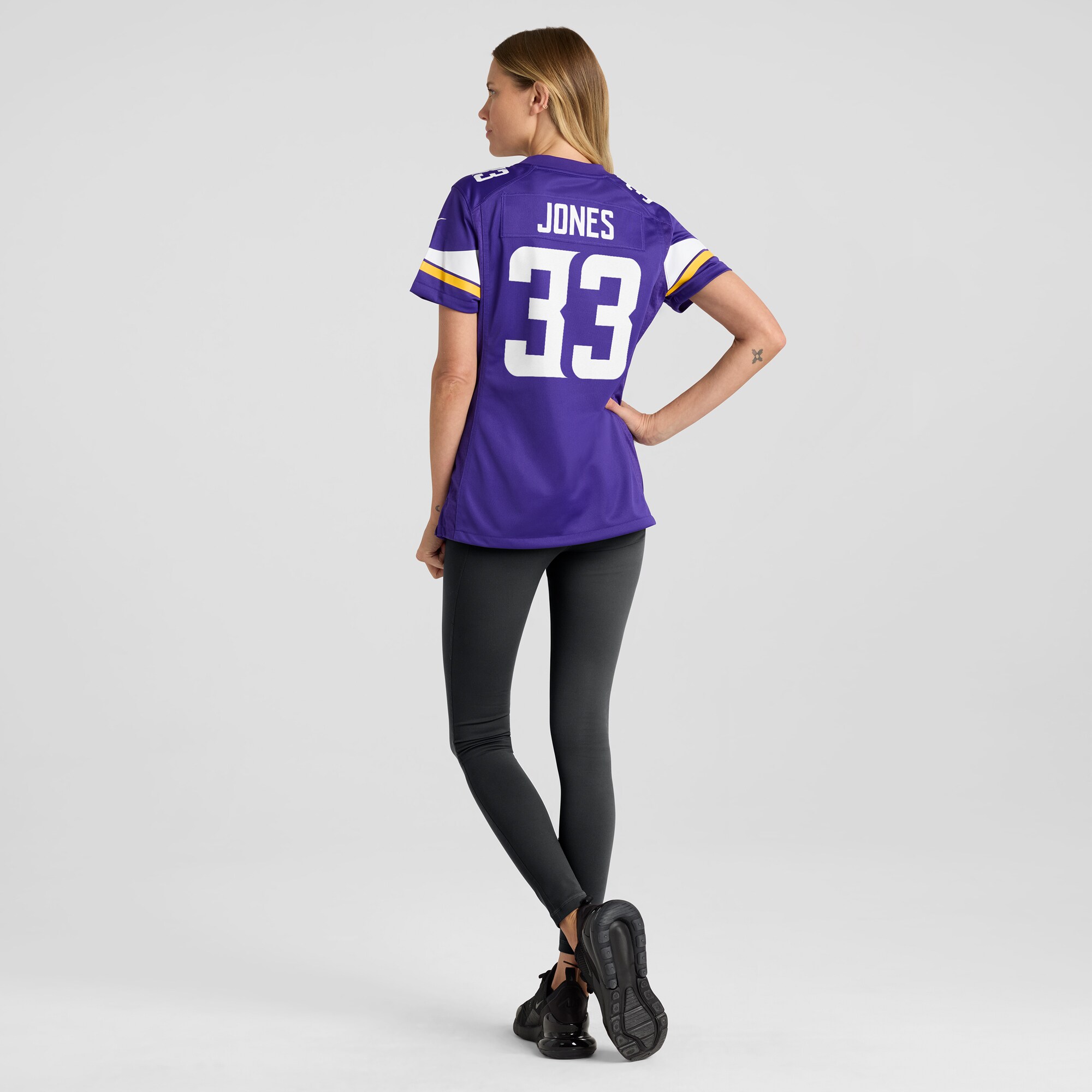 Women's Minnesota Vikings Aaron Jones Purple Game Jersey JS9583 nicesnker - Image 5
