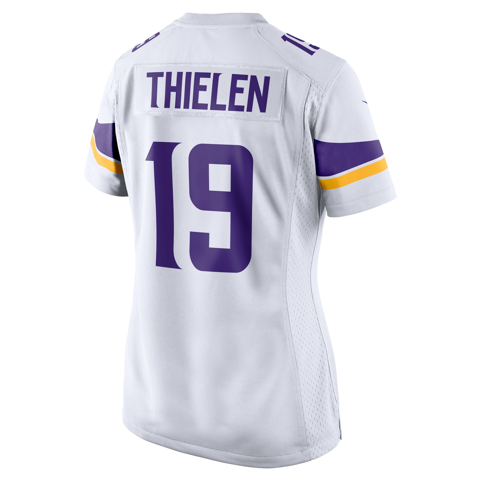 Women's Minnesota Vikings Adam Thielen White Game Jersey JS5386 nicesnker - Image 3