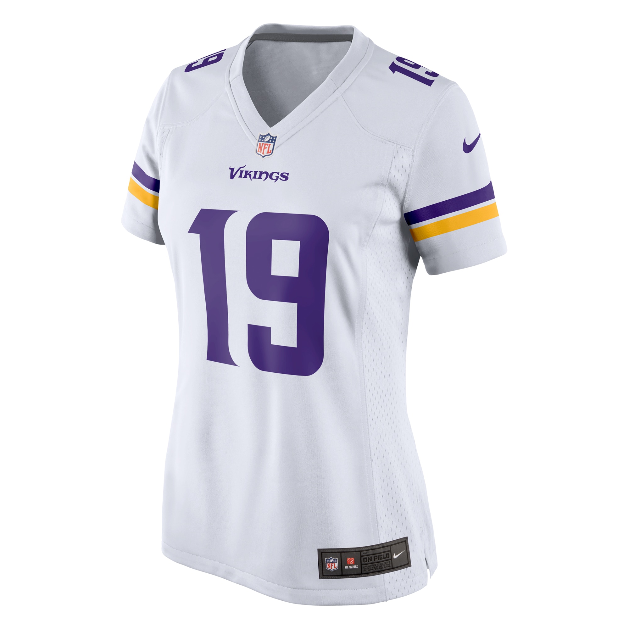 Women's Minnesota Vikings Adam Thielen White Game Jersey JS5386 nicesnker - Image 2