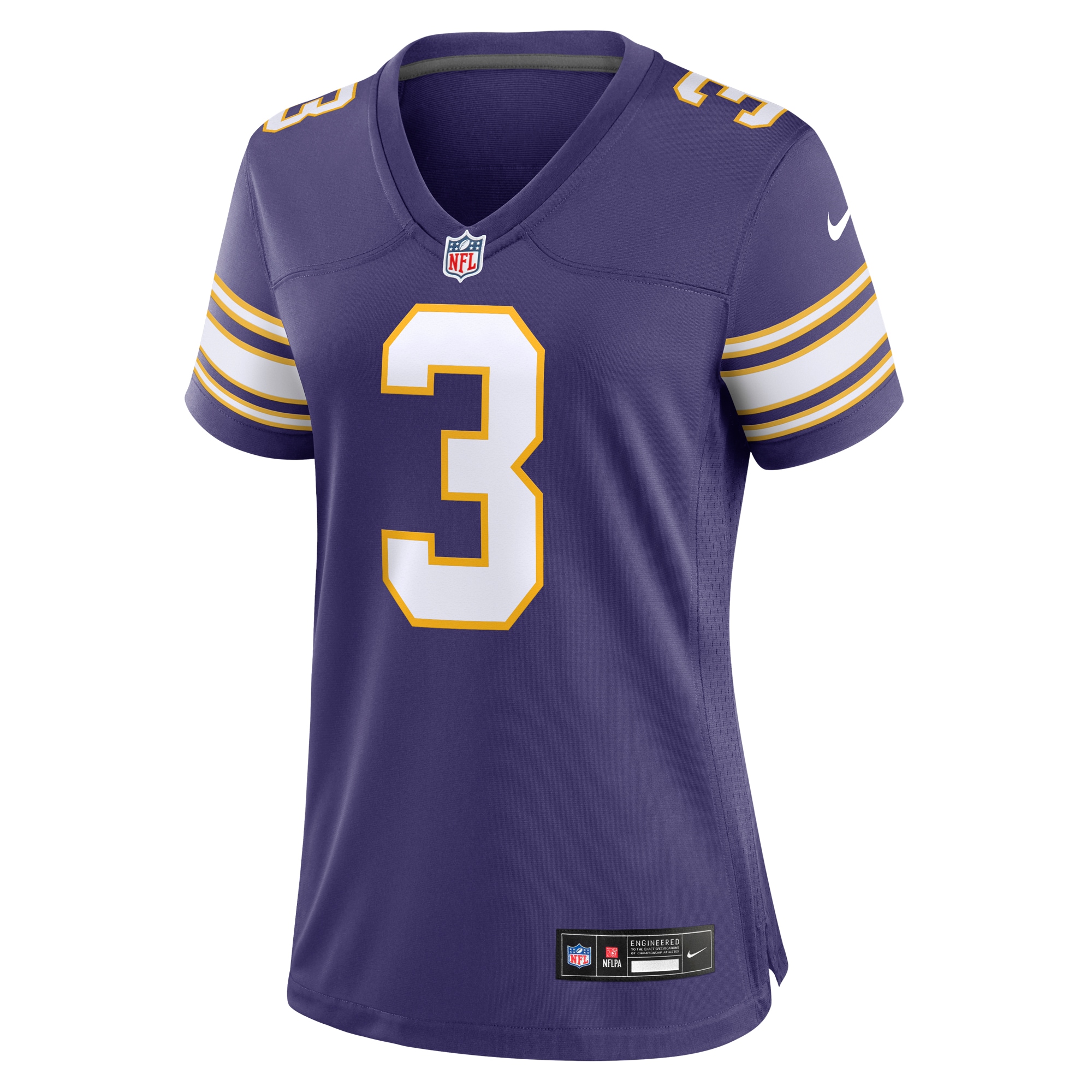 Women's Minnesota Vikings Addison Purple Classic Player Game Jersey JS8709 nicesnker - Image 2