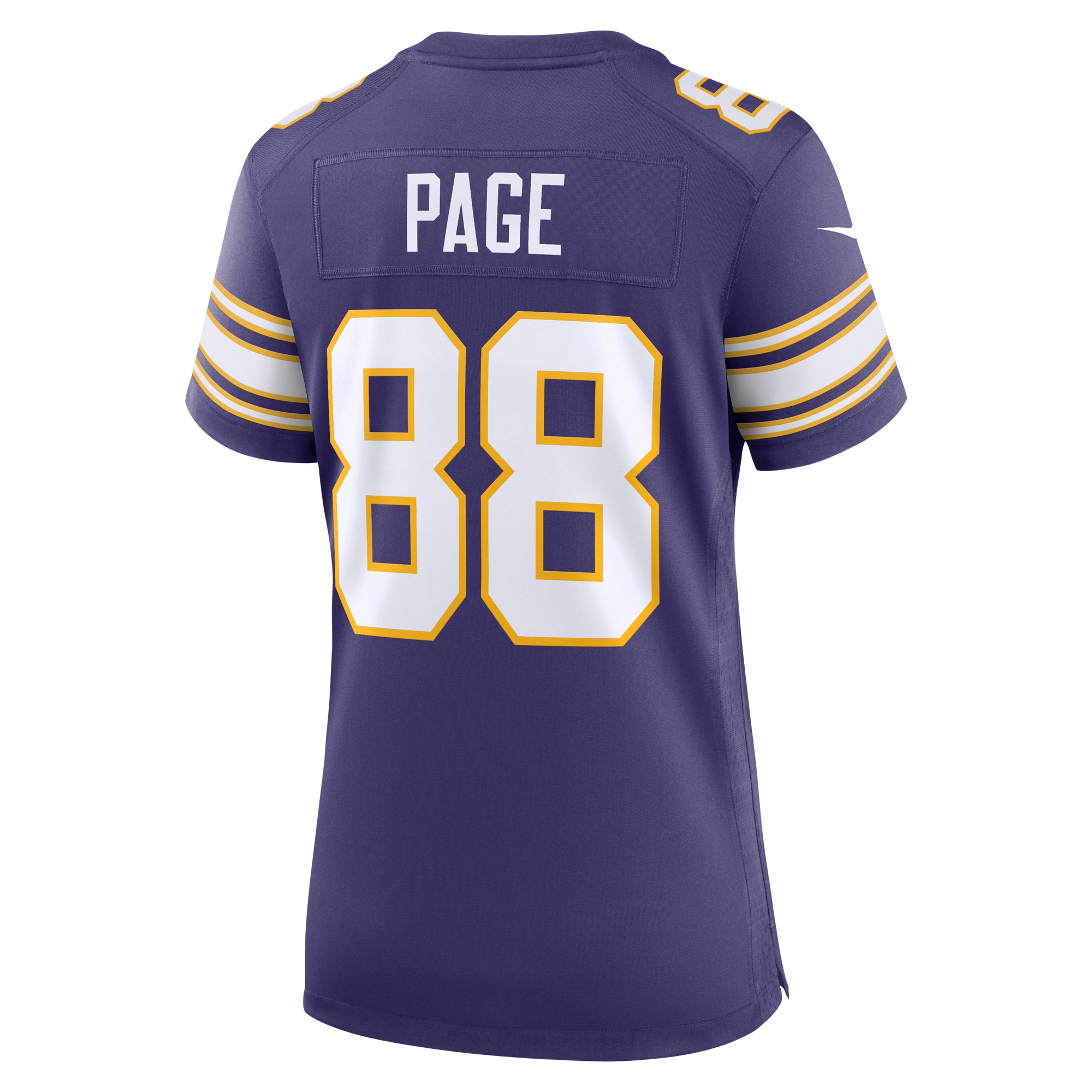 Women's Minnesota Vikings Alan Page Purple Classic Retired Player Jersey JS5660 nicesnker - Image 3