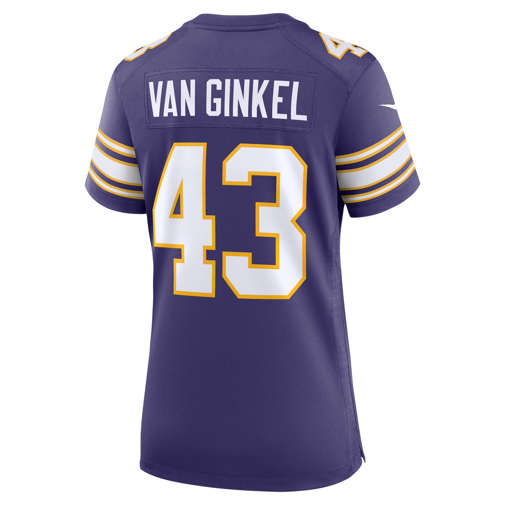 Women's Minnesota Vikings Andrew Van Ginkel Purple Alternate Game Jersey JS1224 nicesnker - Image 3