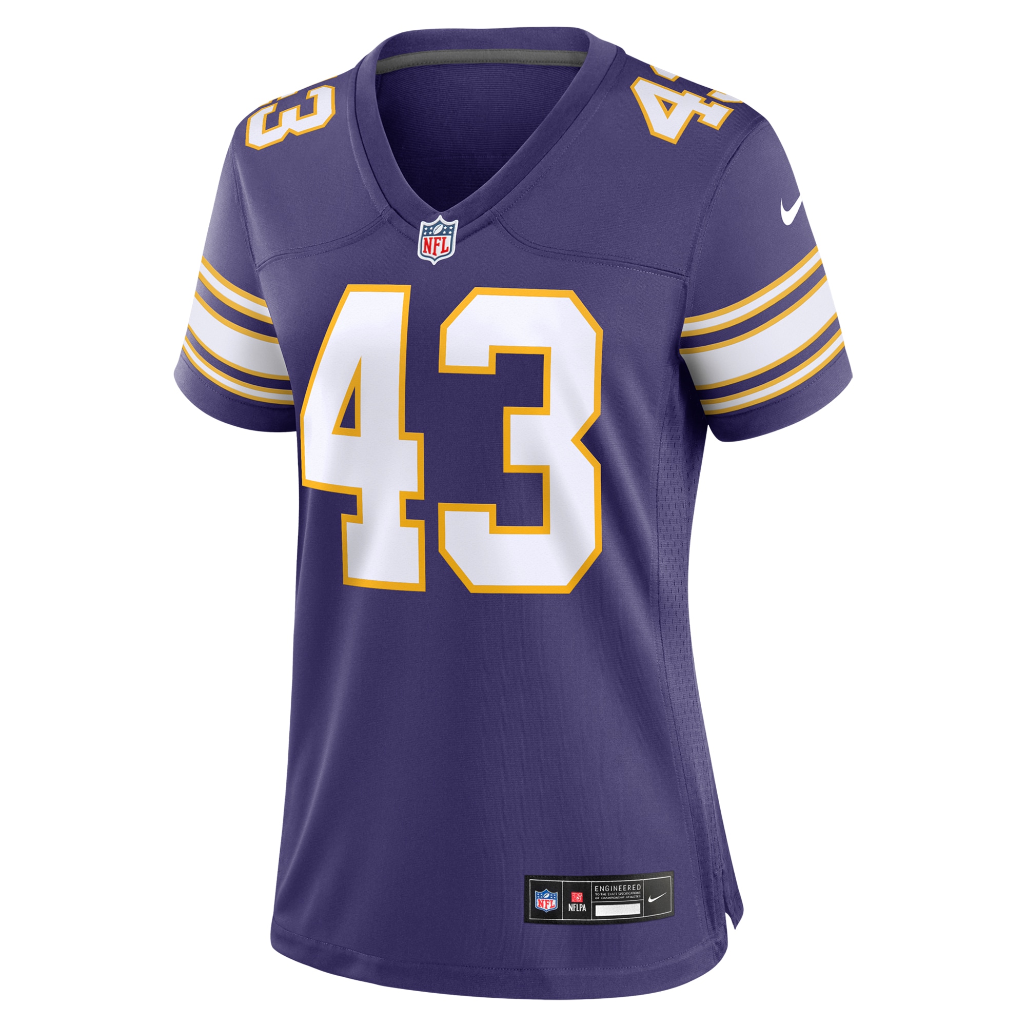 Women's Minnesota Vikings Andrew Van Ginkel Purple Alternate Game Jersey JS1224 nicesnker - Image 2