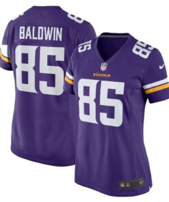 Women's Minnesota Vikings Daylen Baldwin Purple Game Jersey JS9835 nicesnker