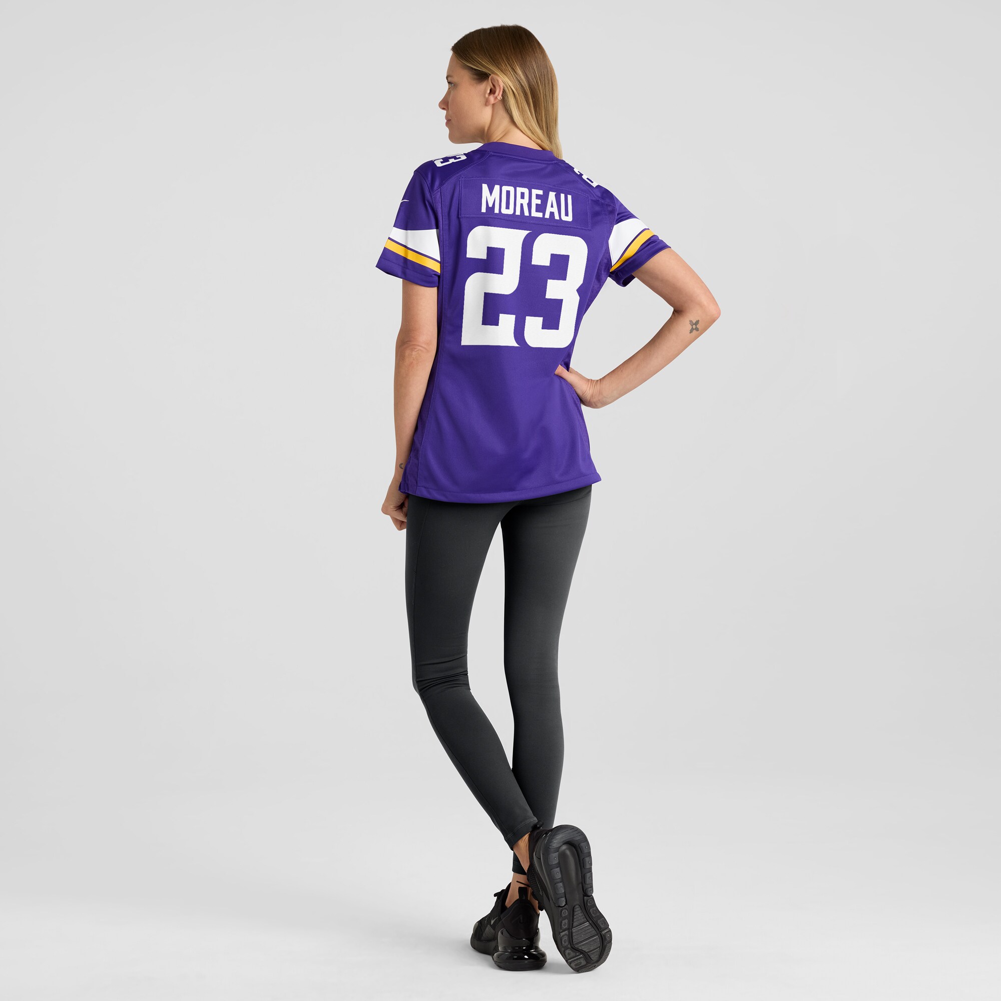 Women's Minnesota Vikings Fabian Moreau Purple Game Jersey JS3581 nicesnker - Image 5