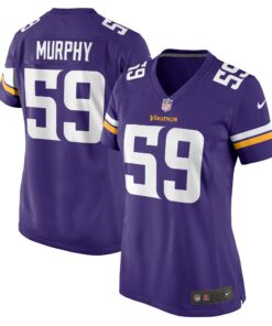 Women's Minnesota Vikings Gabriel Murphy Purple Game Jersey JS3945 nicesnker