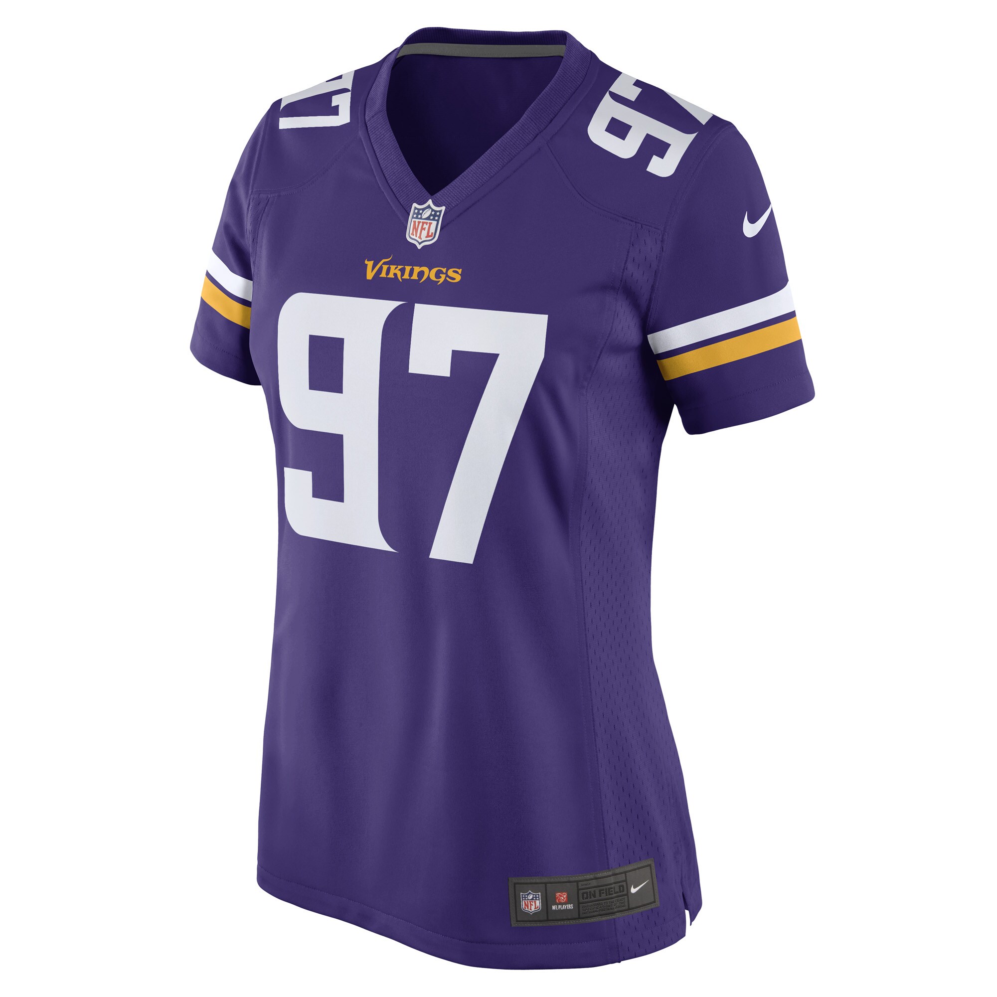Women's Minnesota Vikings Harrison Phillips Purple Game Player Jersey JS7737 nicesnker - Image 2
