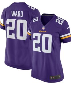 Women's Minnesota Vikings Jay Ward Purple Game Jersey JS6268 nicesnker
