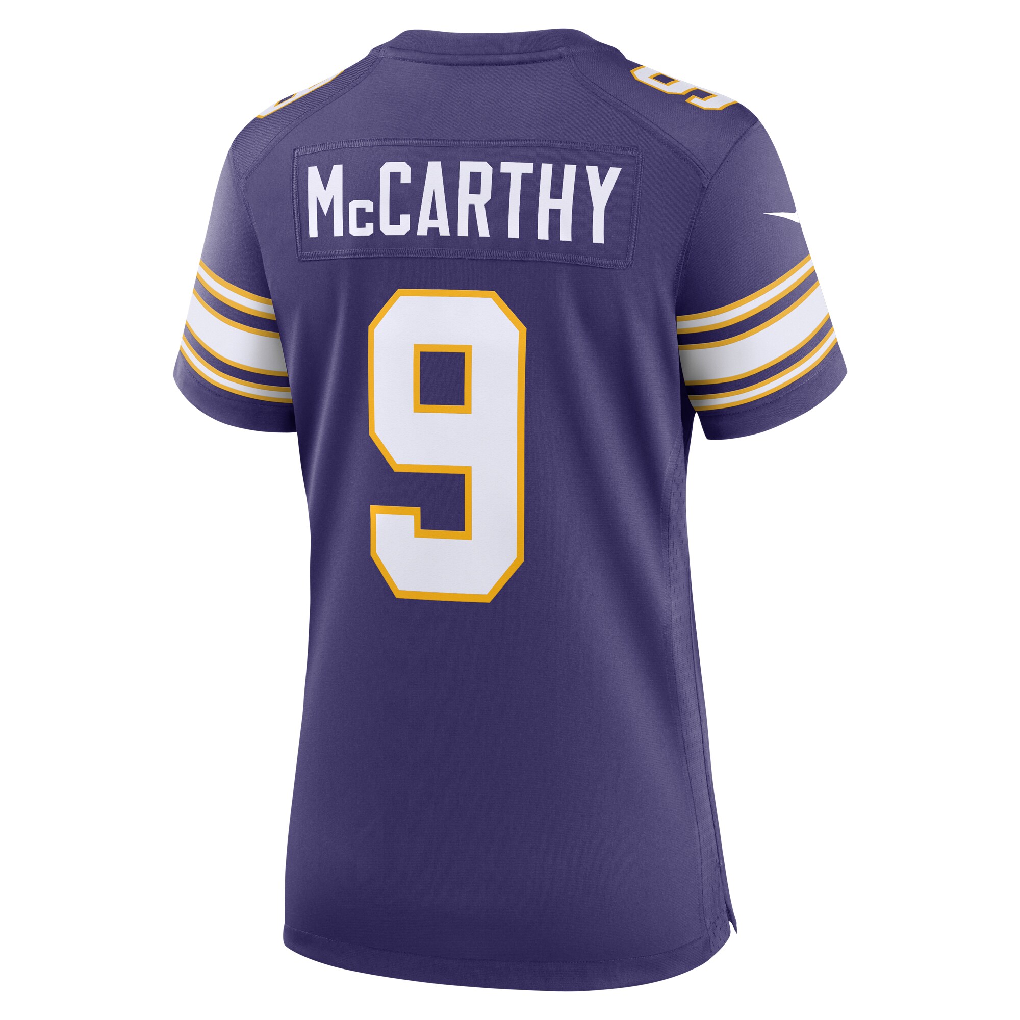 Women's Minnesota Vikings J.J. McCarthy Purple 2nd Alternate Player Game Jersey JS4881 nicesnker - Image 3
