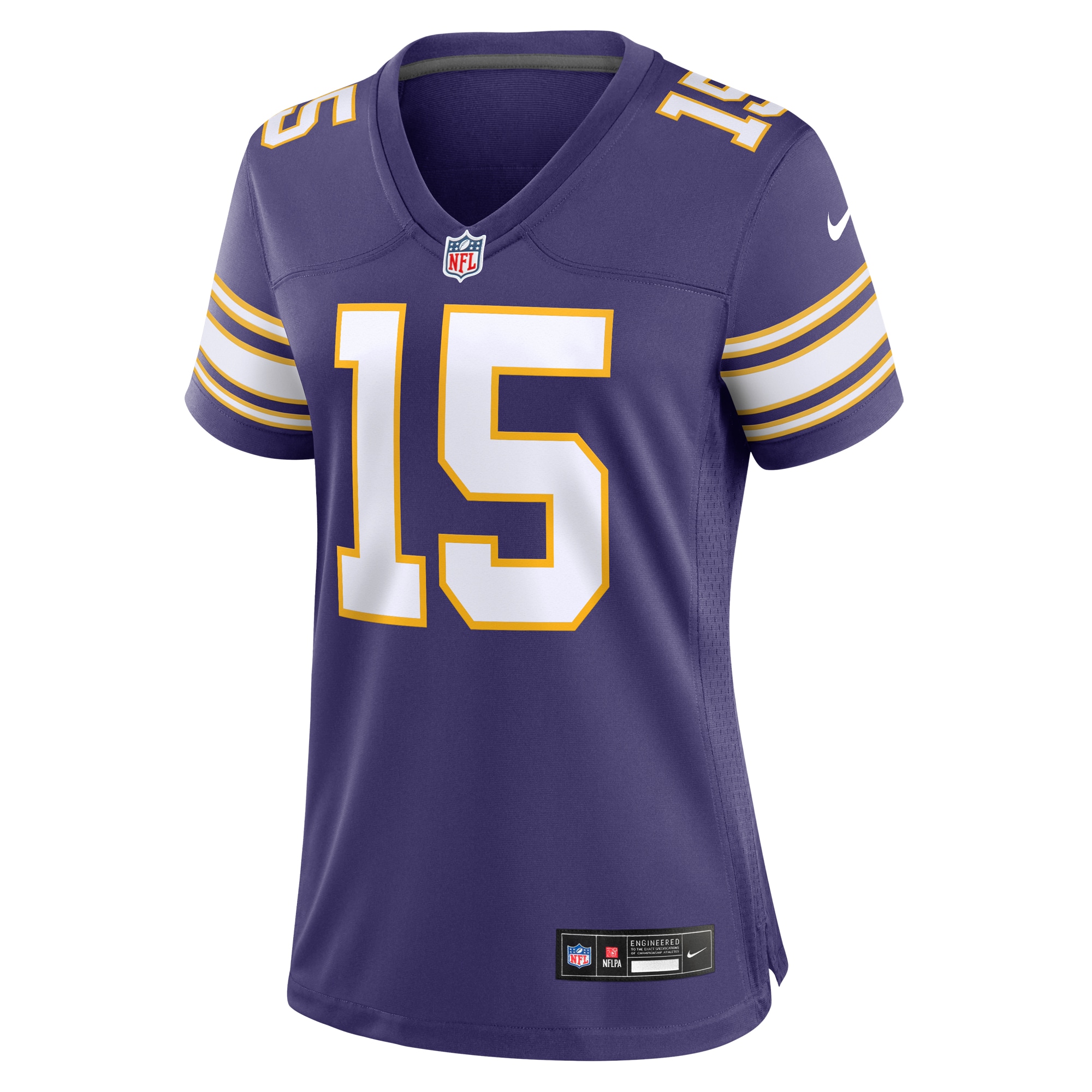 Women's Minnesota Vikings Joshua Dobbs Purple Alternate Game Jersey JS3430 nicesnker - Image 2