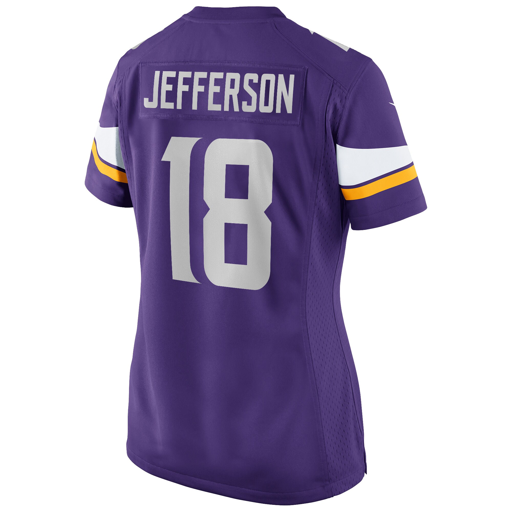 Women's Minnesota Vikings Justin Jefferson Purple Player Game Jersey JS2962 nicesnker - Image 3