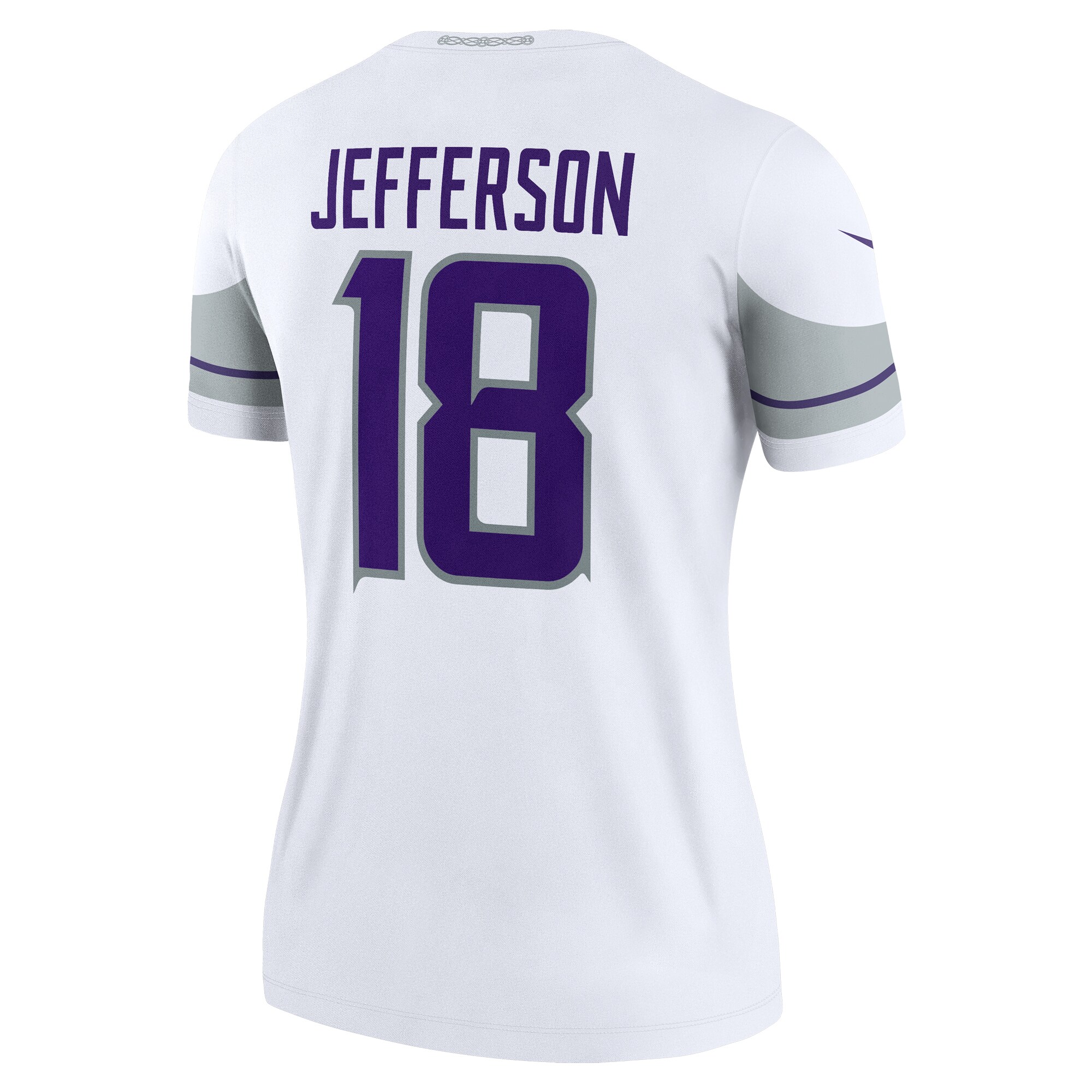 Women's Minnesota Vikings Justin Jefferson White Alternate Legend Player Performance Top JS4483 nicesnker - Image 3