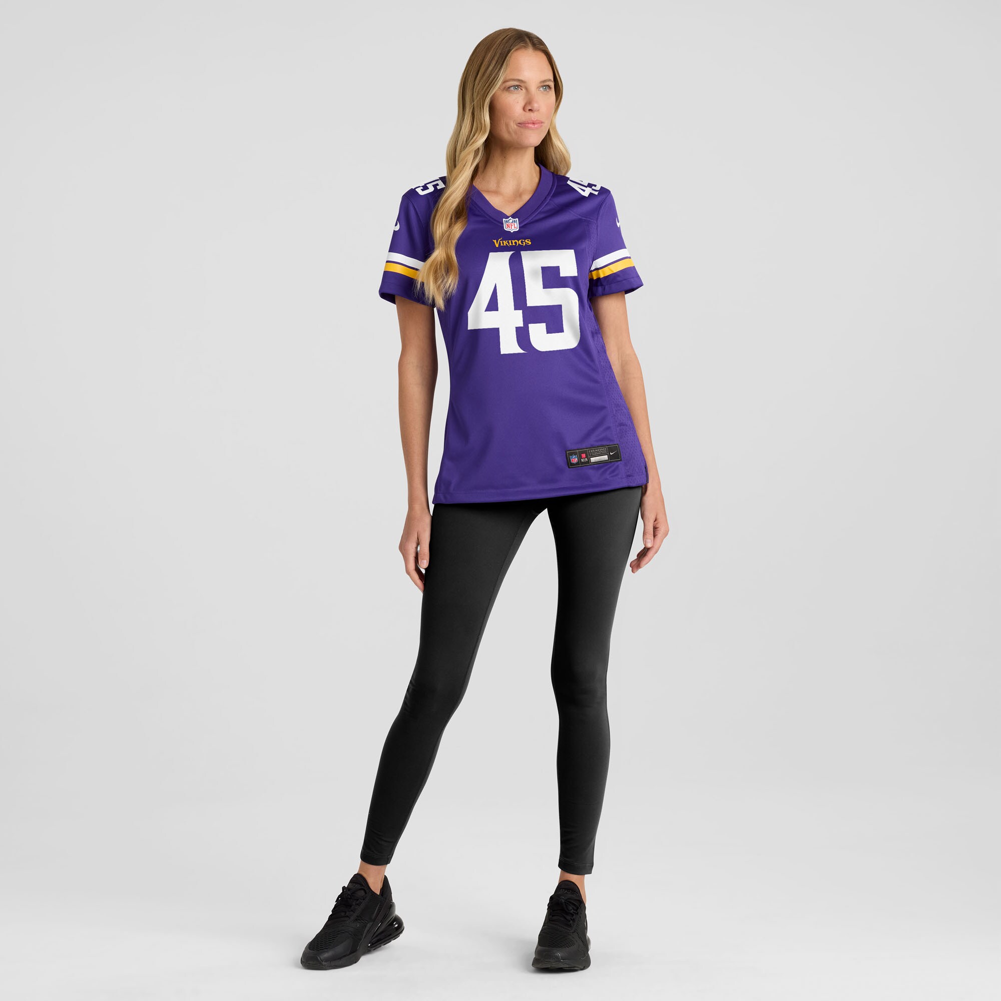 Women's Minnesota Vikings Max Tooley Purple Team Game Jersey JS3638 nicesnker - Image 4