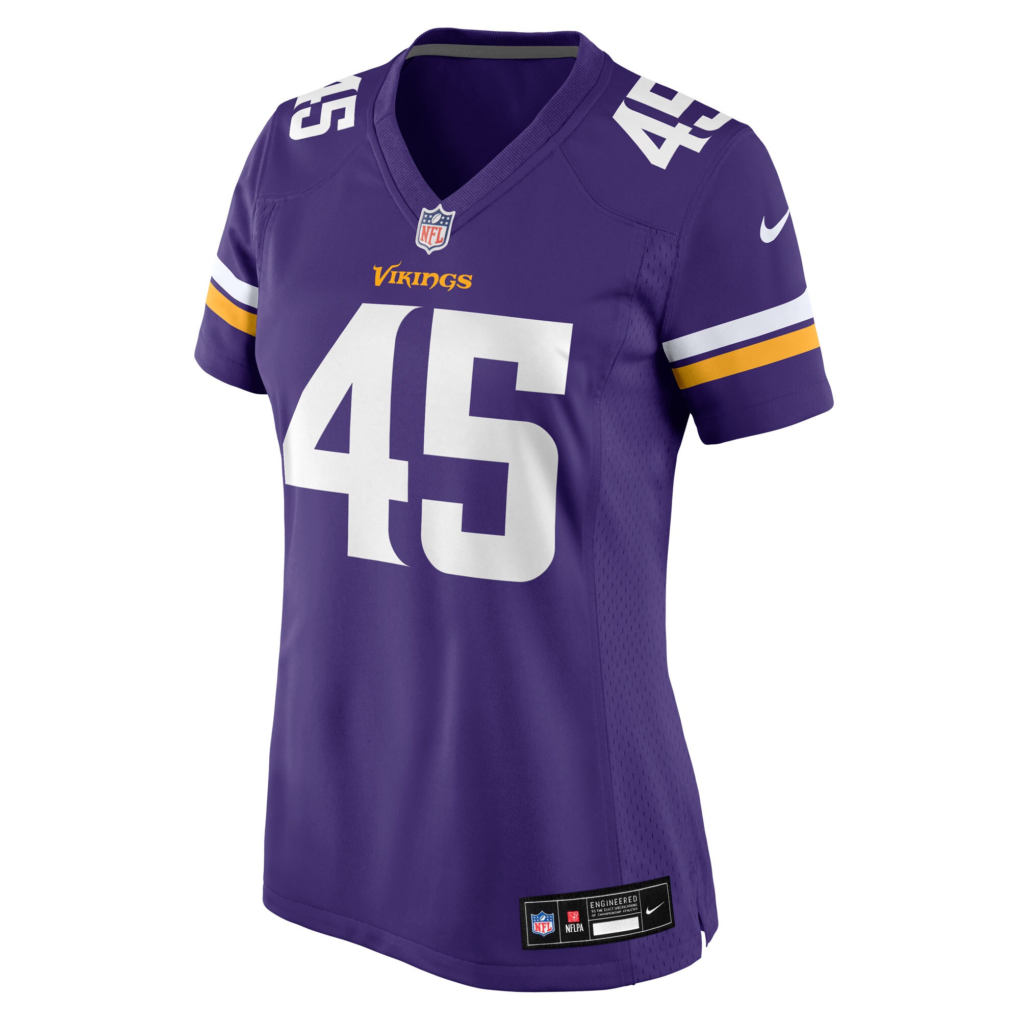 Women's Minnesota Vikings Max Tooley Purple Team Game Jersey JS3638 nicesnker - Image 2