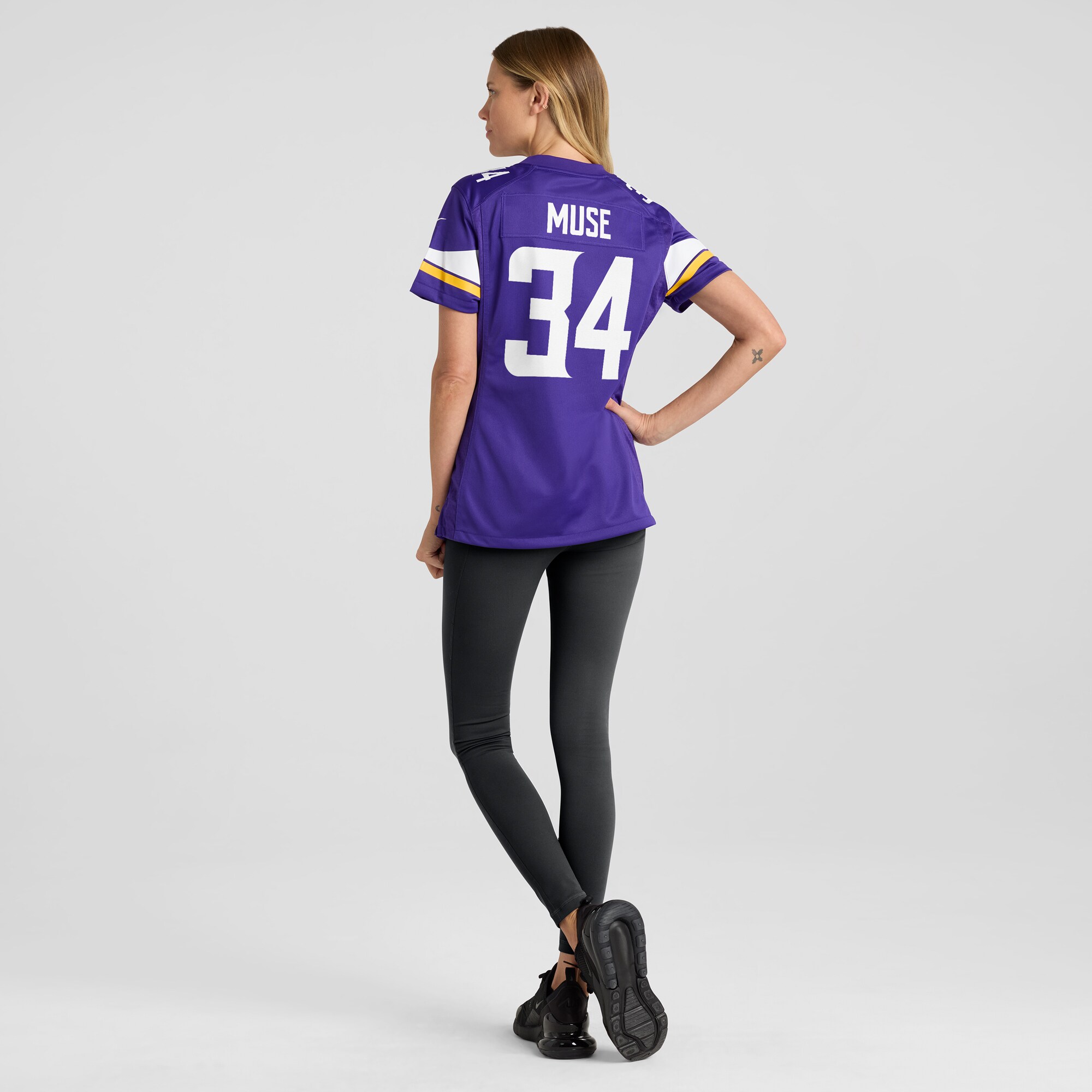 Women's Minnesota Vikings Nick Muse Purple Home Game Player Jersey JS7530 nicesnker - Image 5