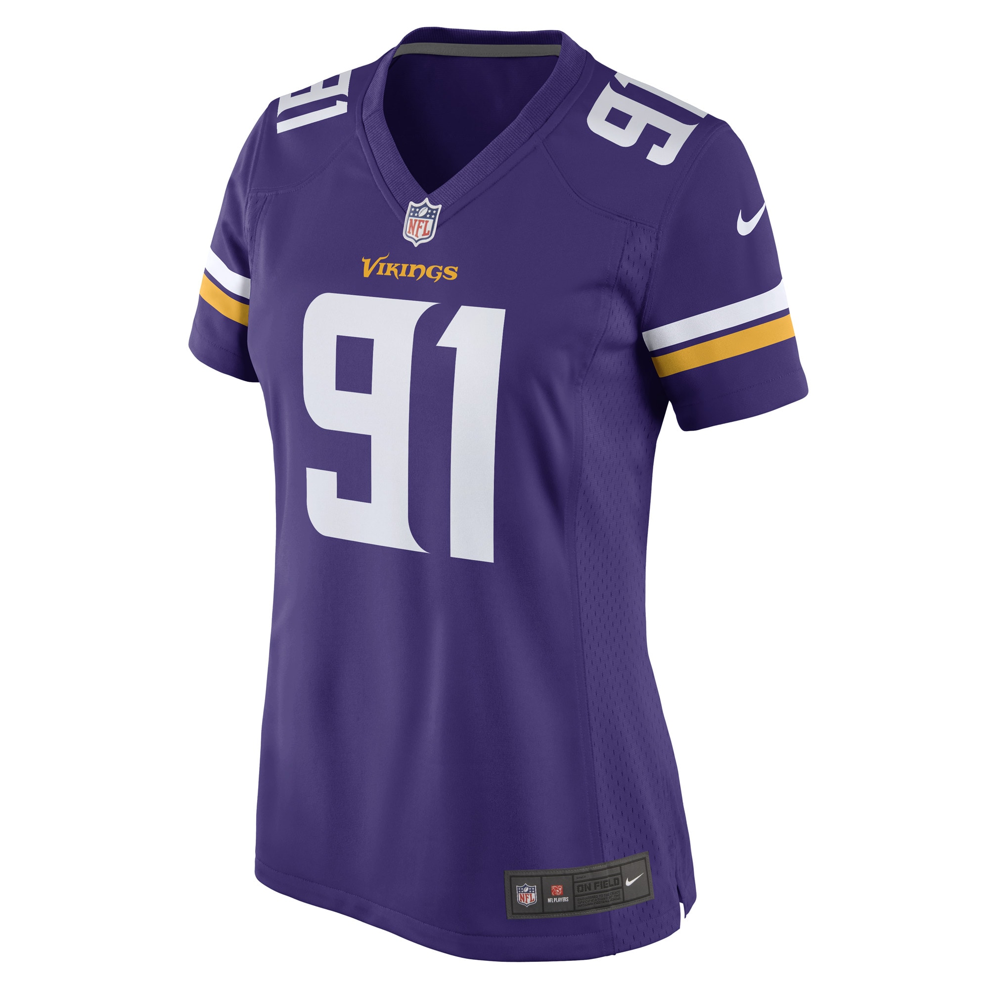 Women's Minnesota Vikings Patrick Jones II Purple Game Player Jersey JS1939 nicesnker - Image 2
